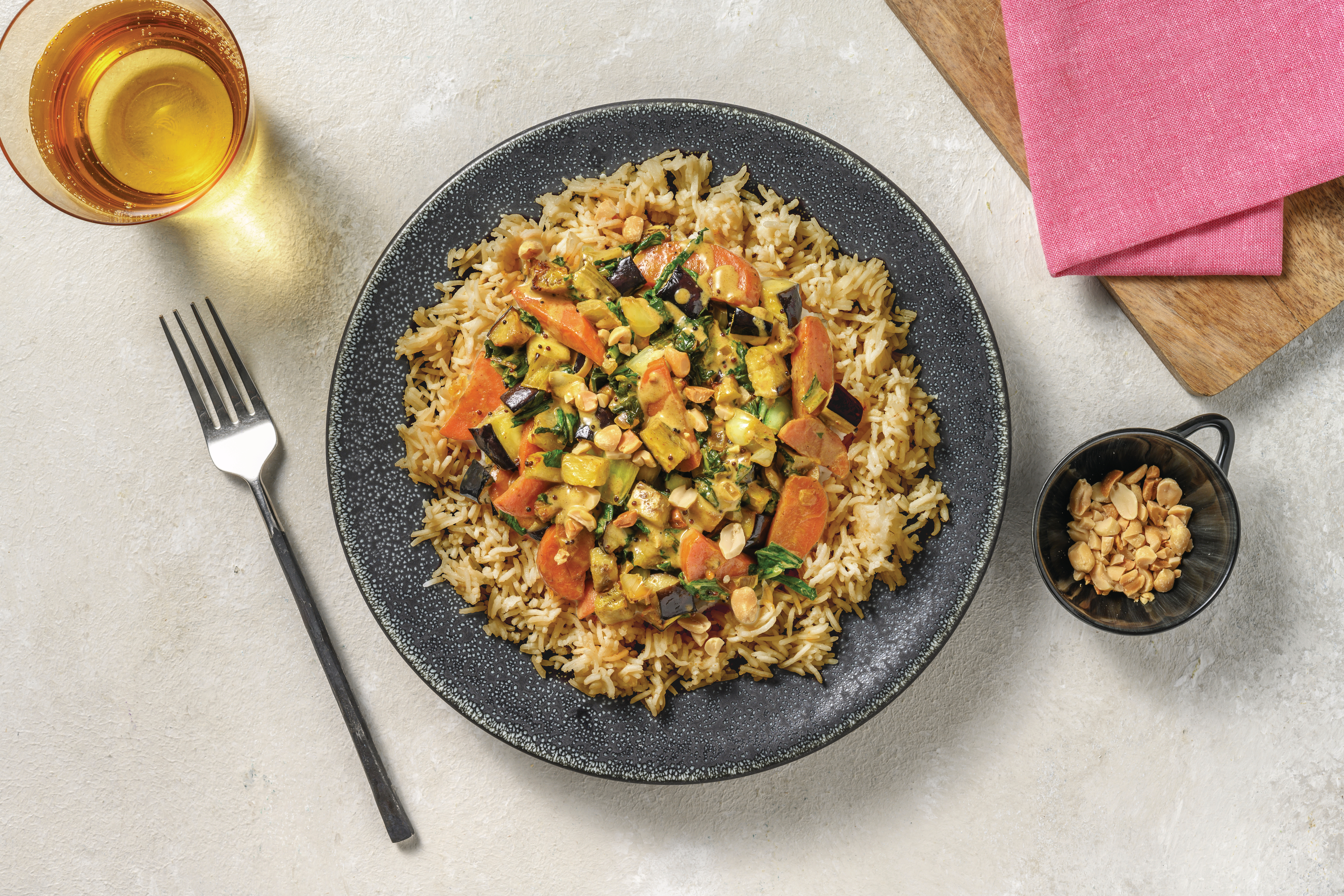 Roasted Eggplant Bengal Curry