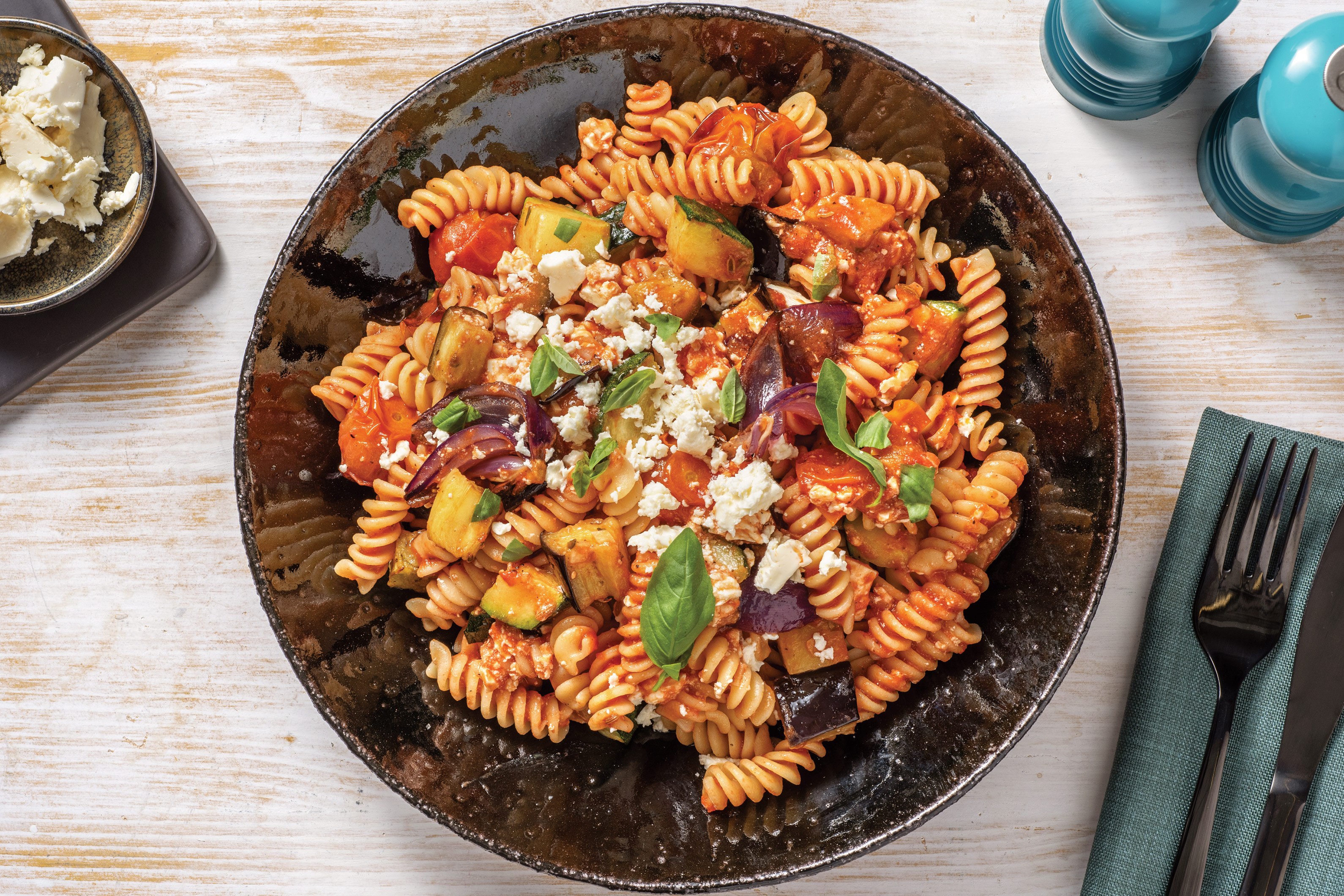 Roasted Eggplant & Fennel Fusilli