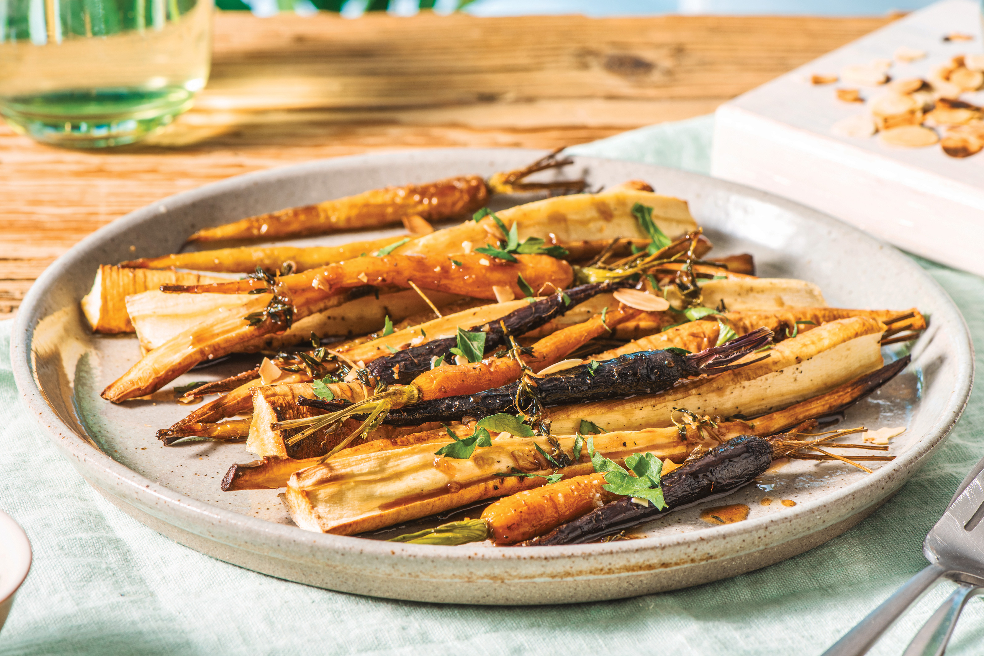 Roasted Parsnip & Carrots