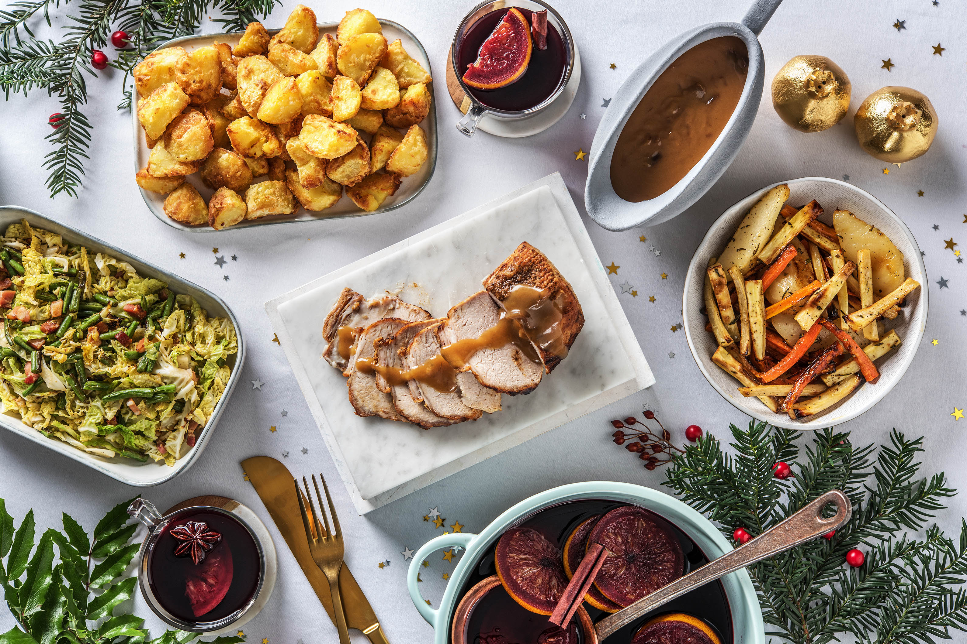 Roasted Pork and Mulled Wine Spices