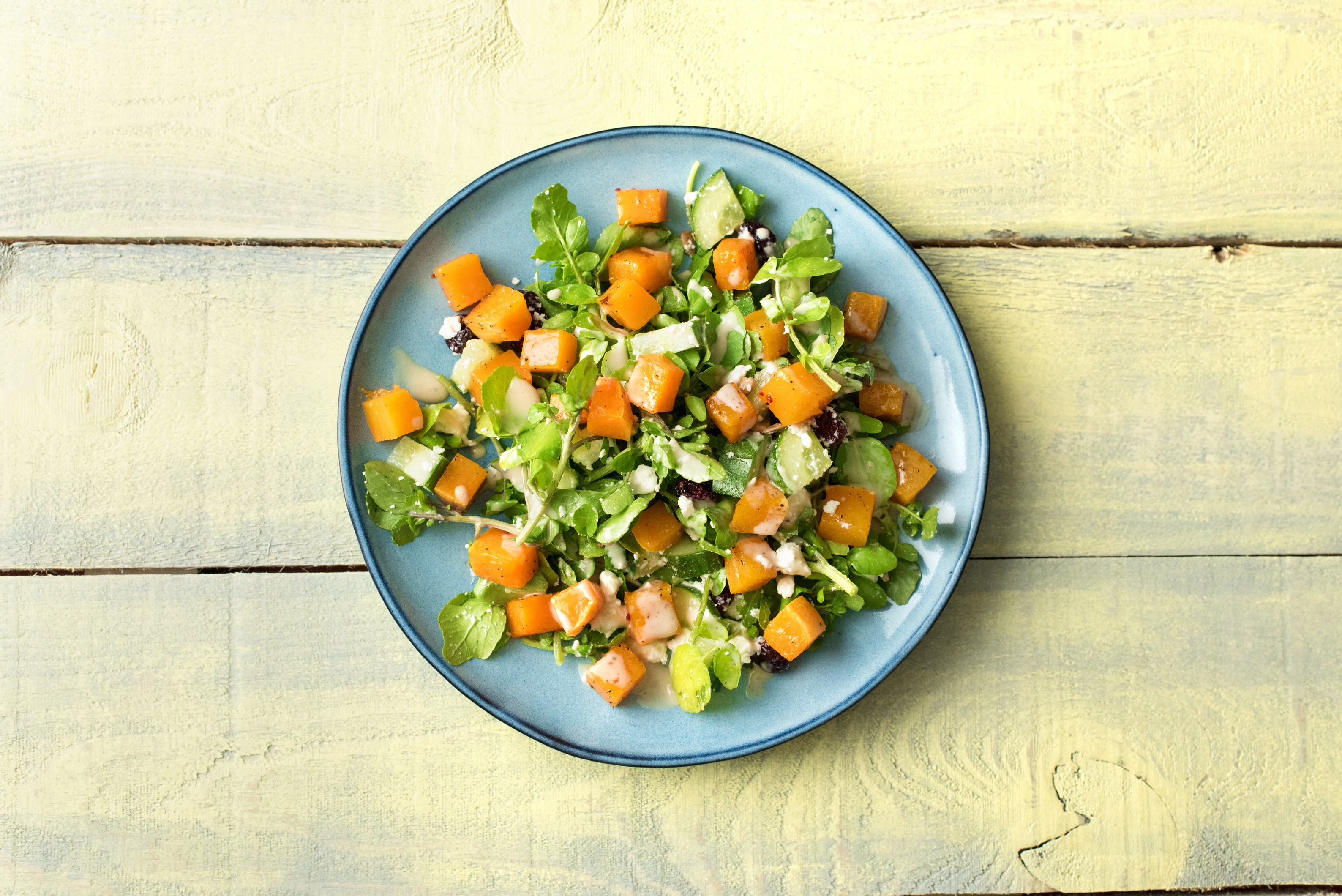 Roasted Squash and Apple Salad