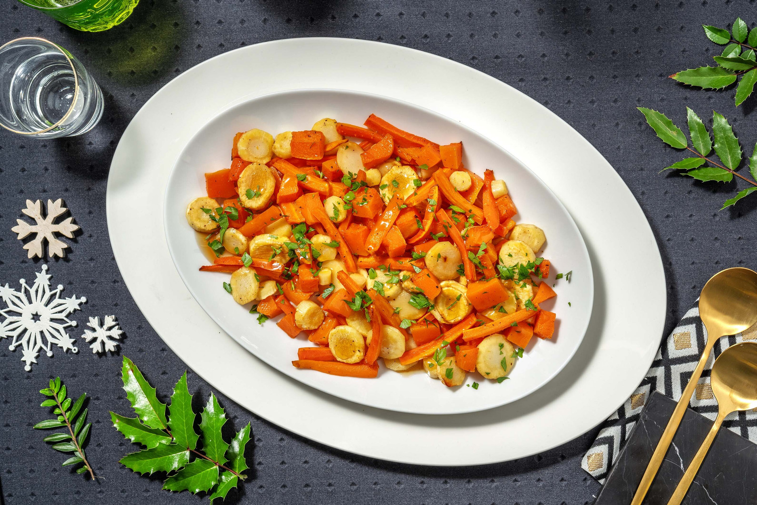 Macédoine de légumes rôtis