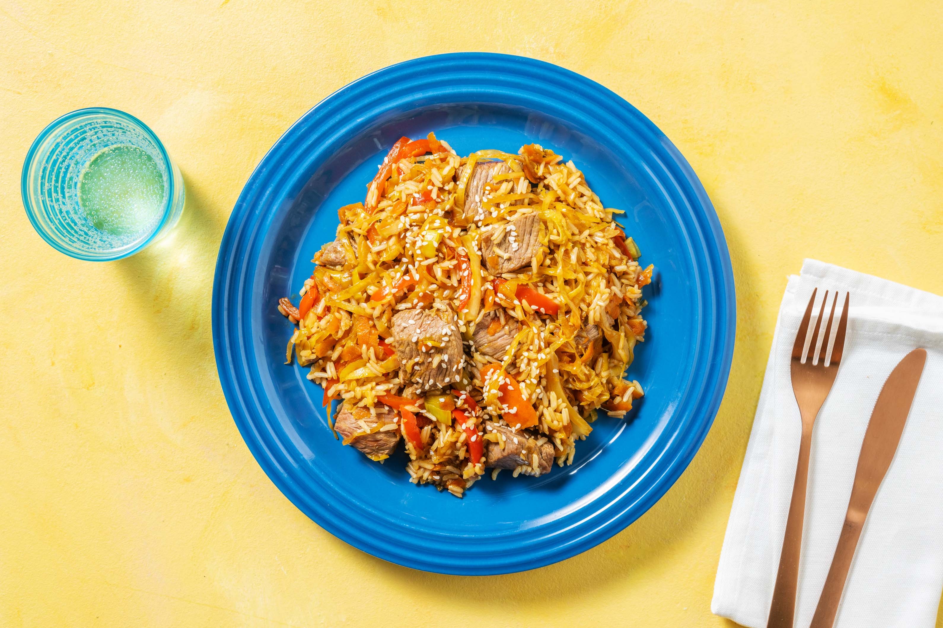 Sauté de bœuf en sauce vietnamienne