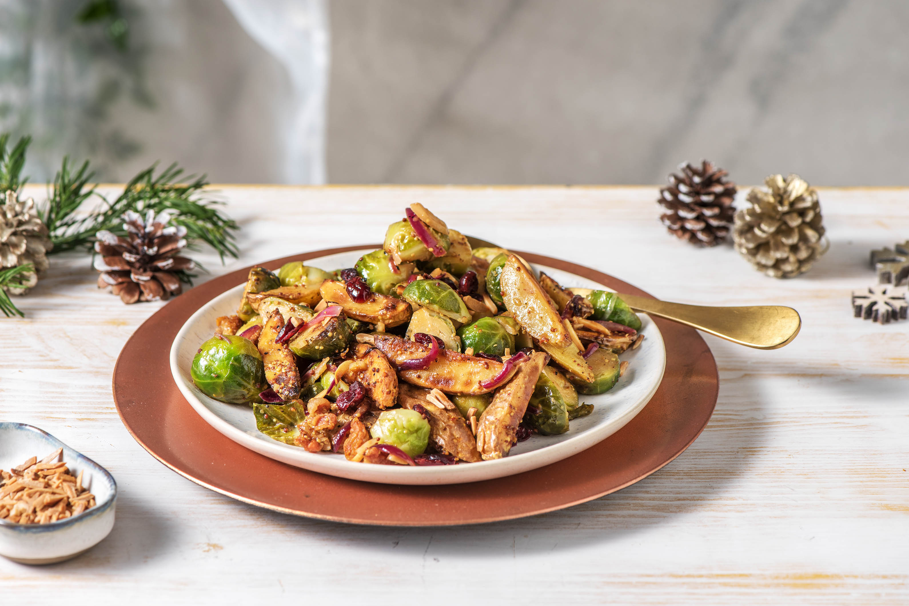 Rosenkohlsalat mit Bacon