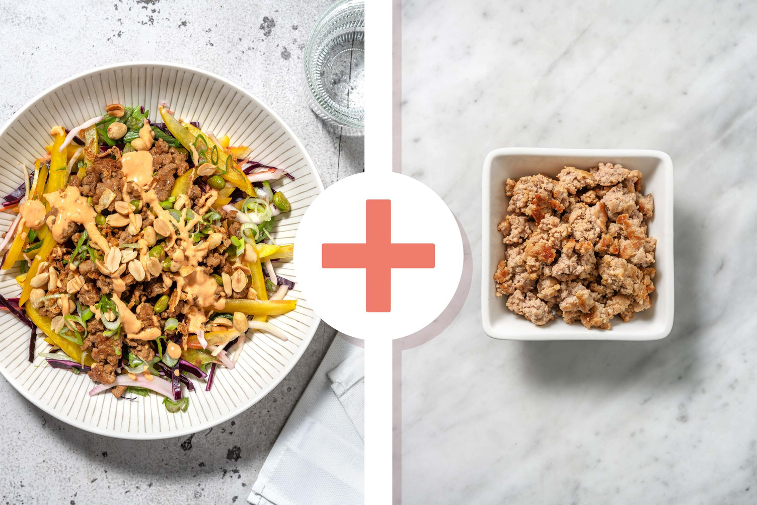Smart Double Chicken Crunch Salad