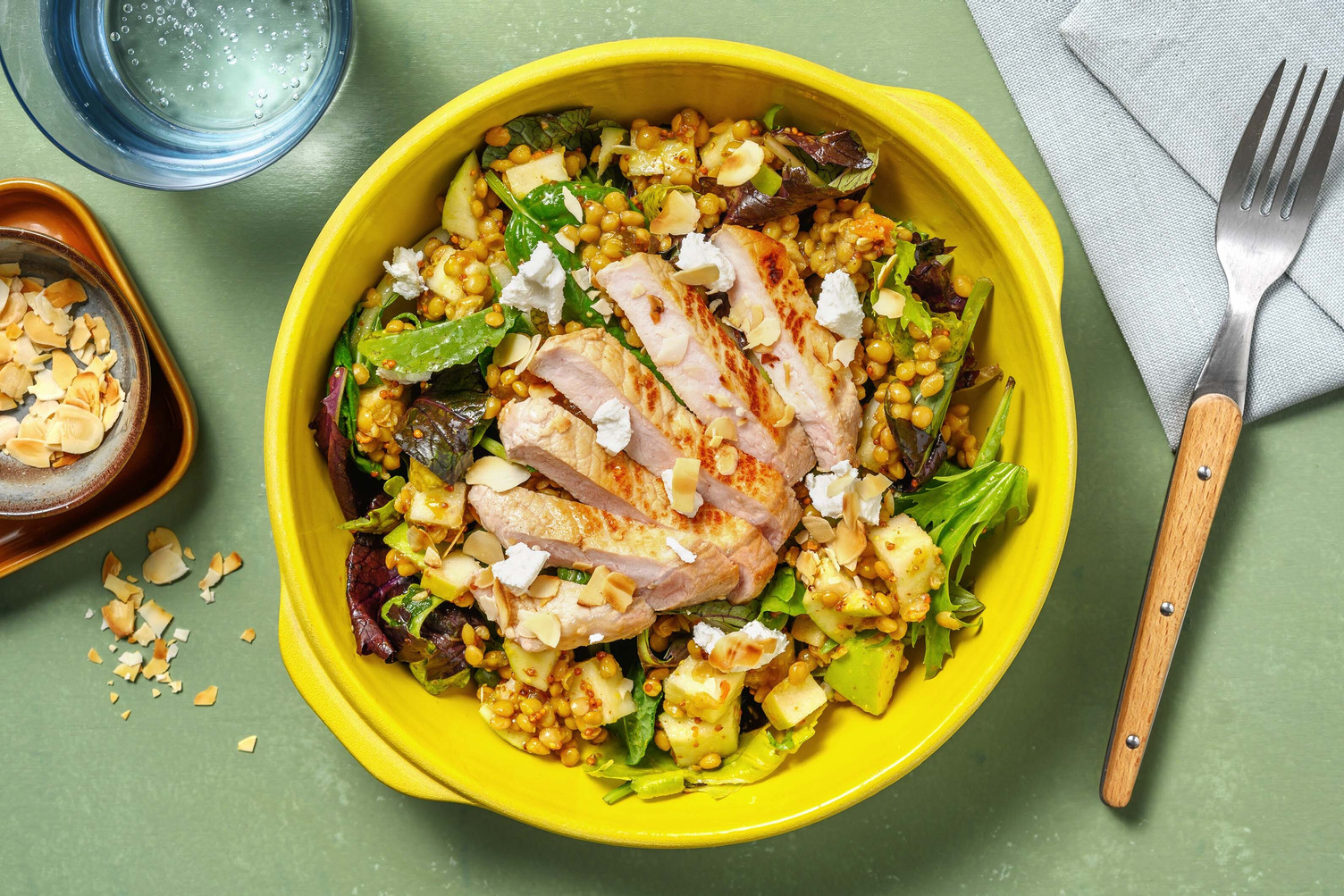 Smart Apricot Pork Salad