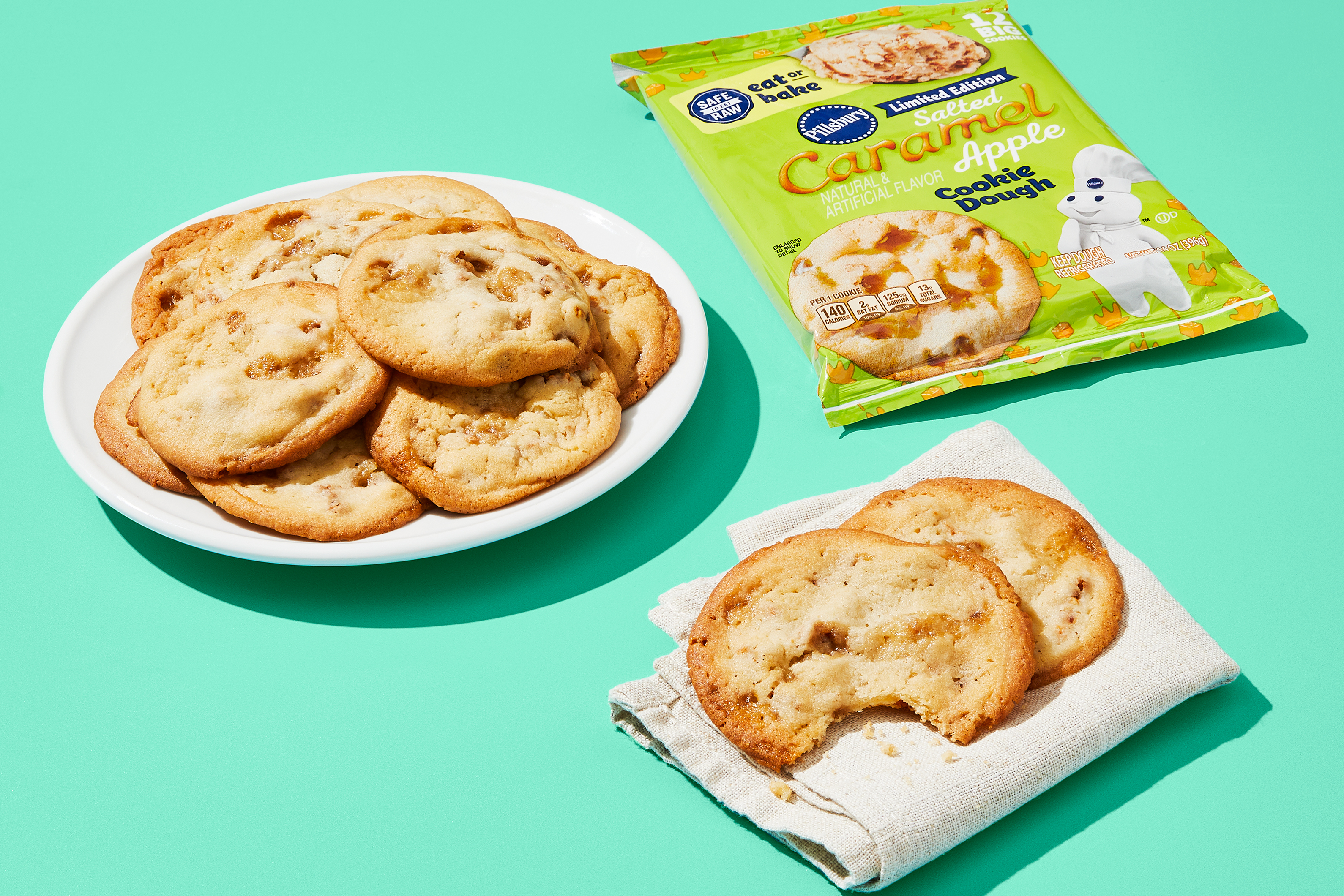 Salted Caramel Apple Cookie Dough