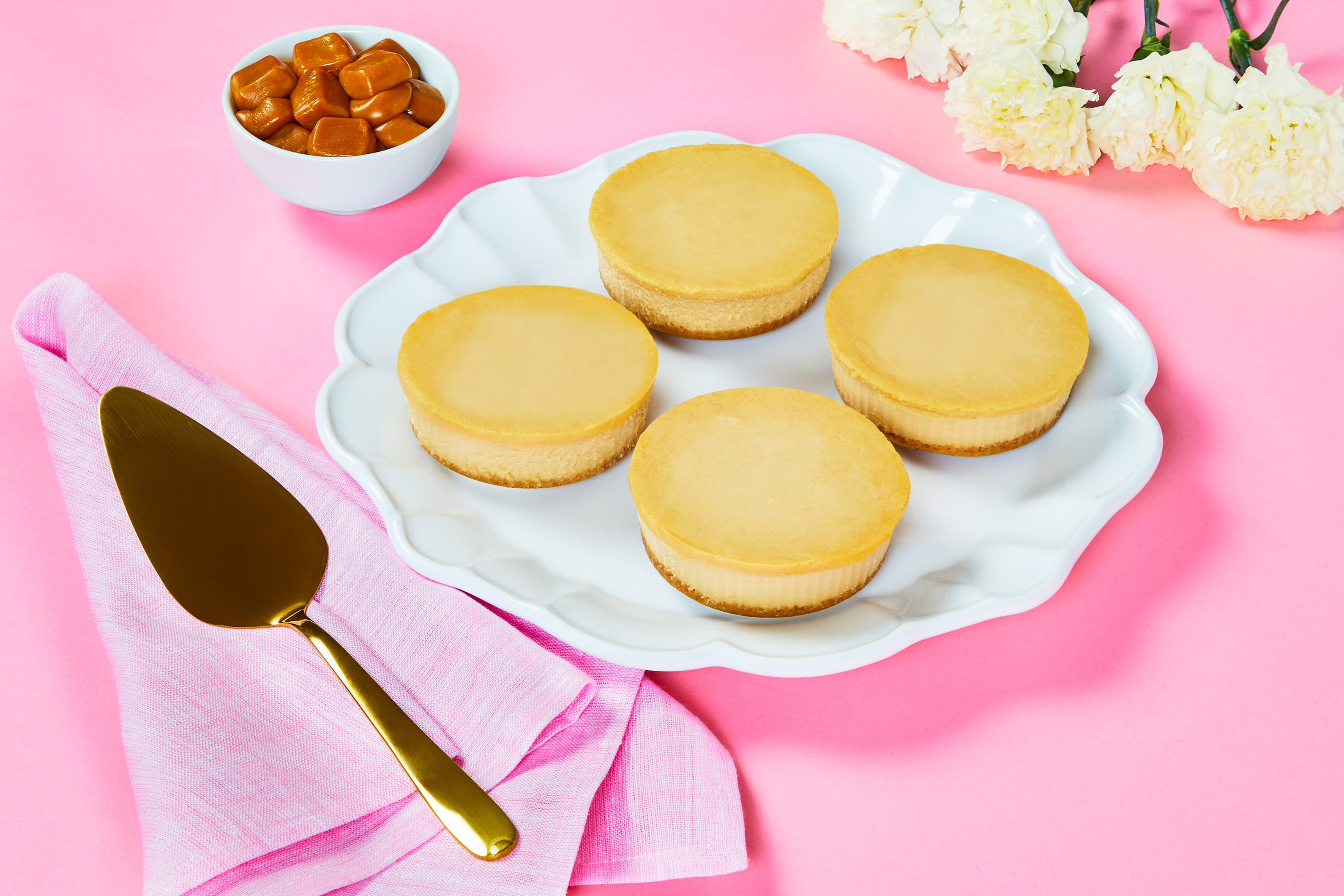 Salted Caramel Mascarpone Cheesecake