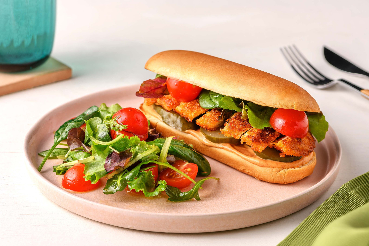 Sandwich à la dinde faible en calories