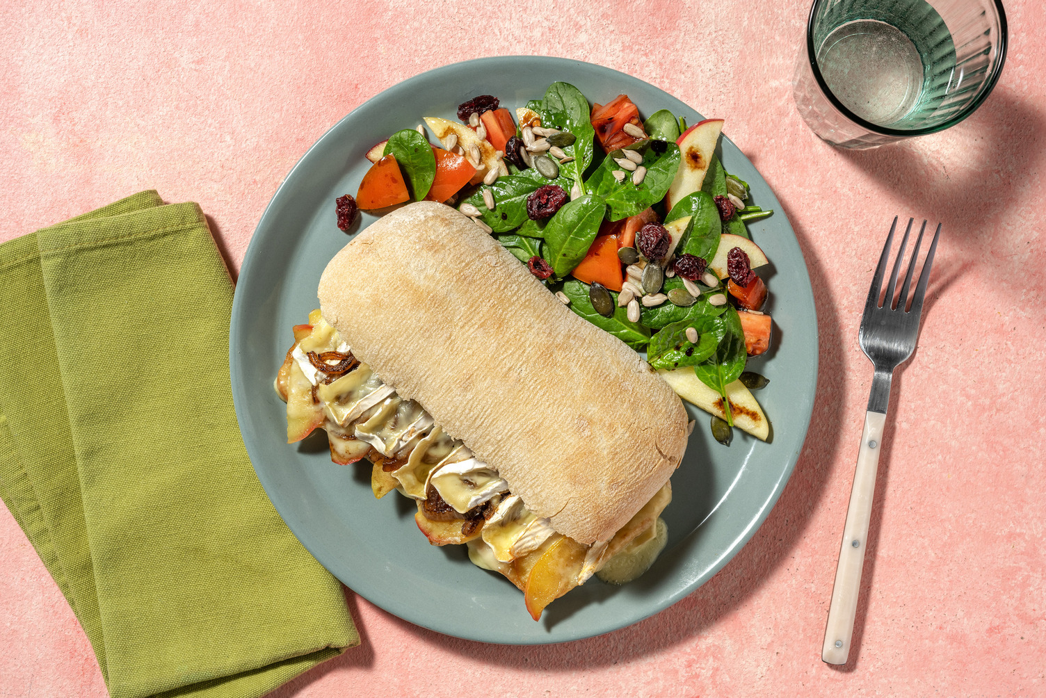 Buttery Apple, Bacon and Brie Melts