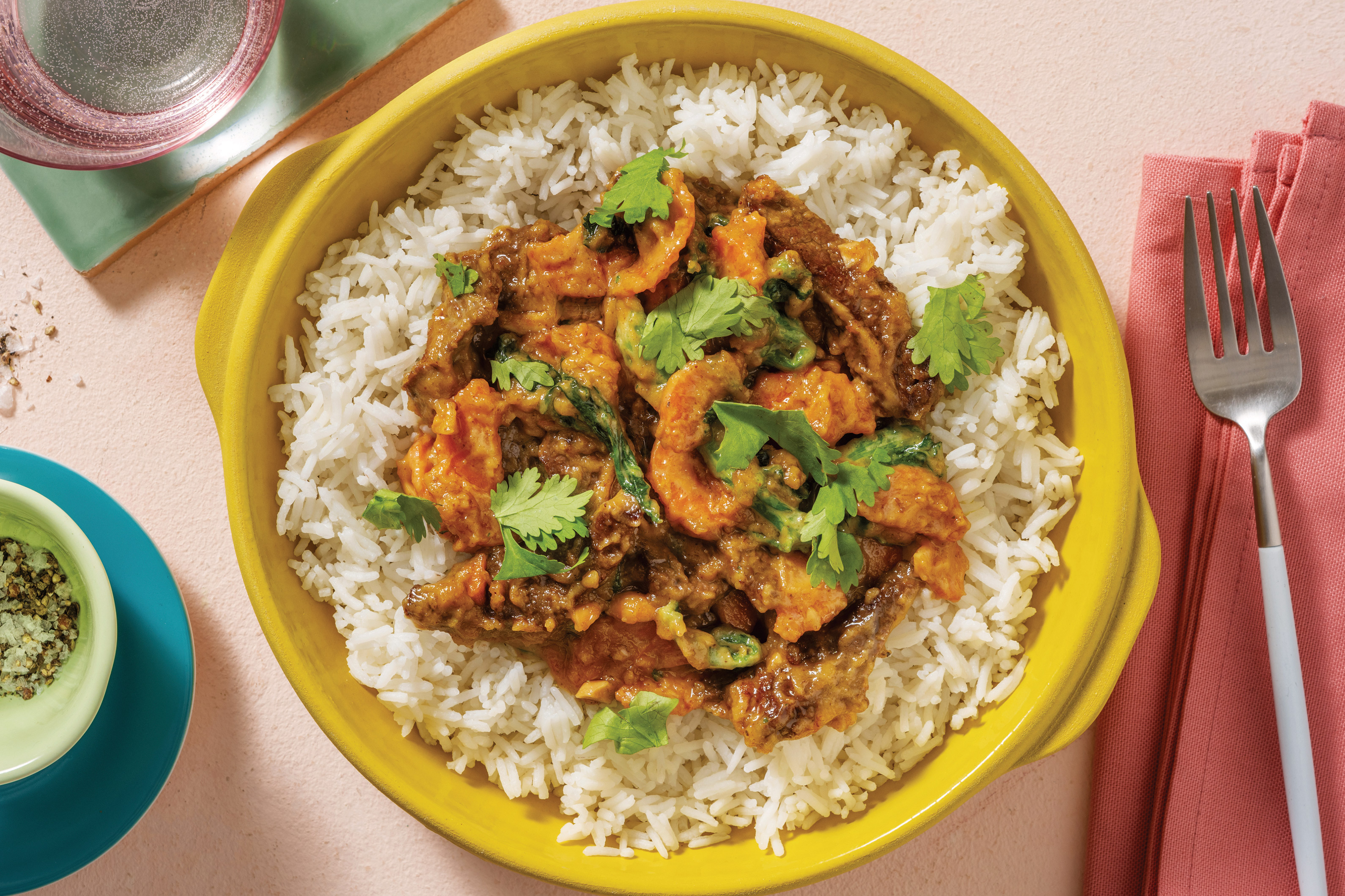 Satay Beef & Mixed Veggie Stir-Fry