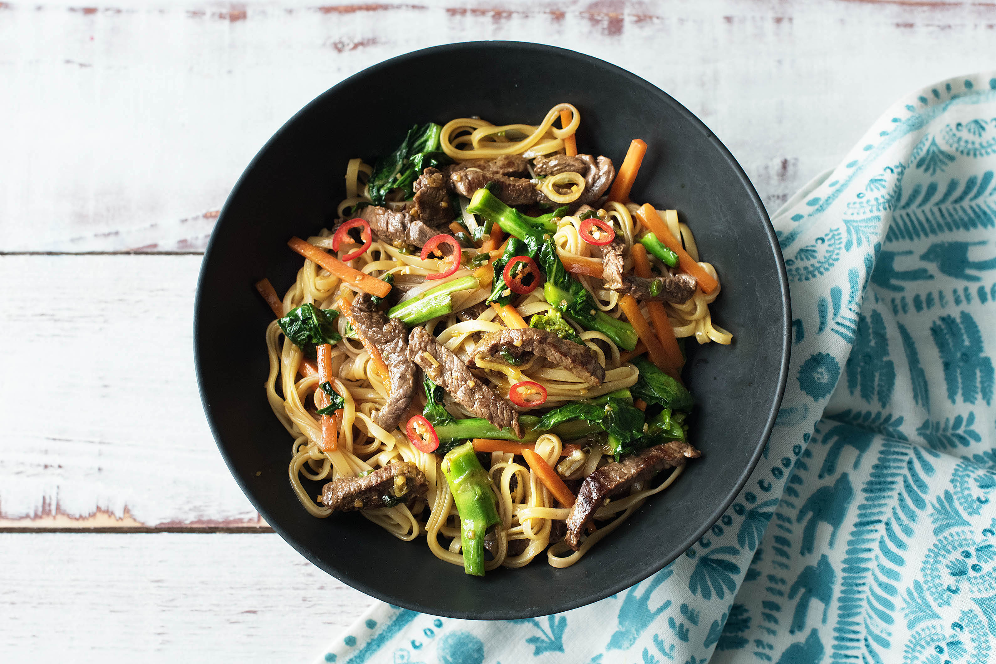 Saucy Beef Pad See Ew