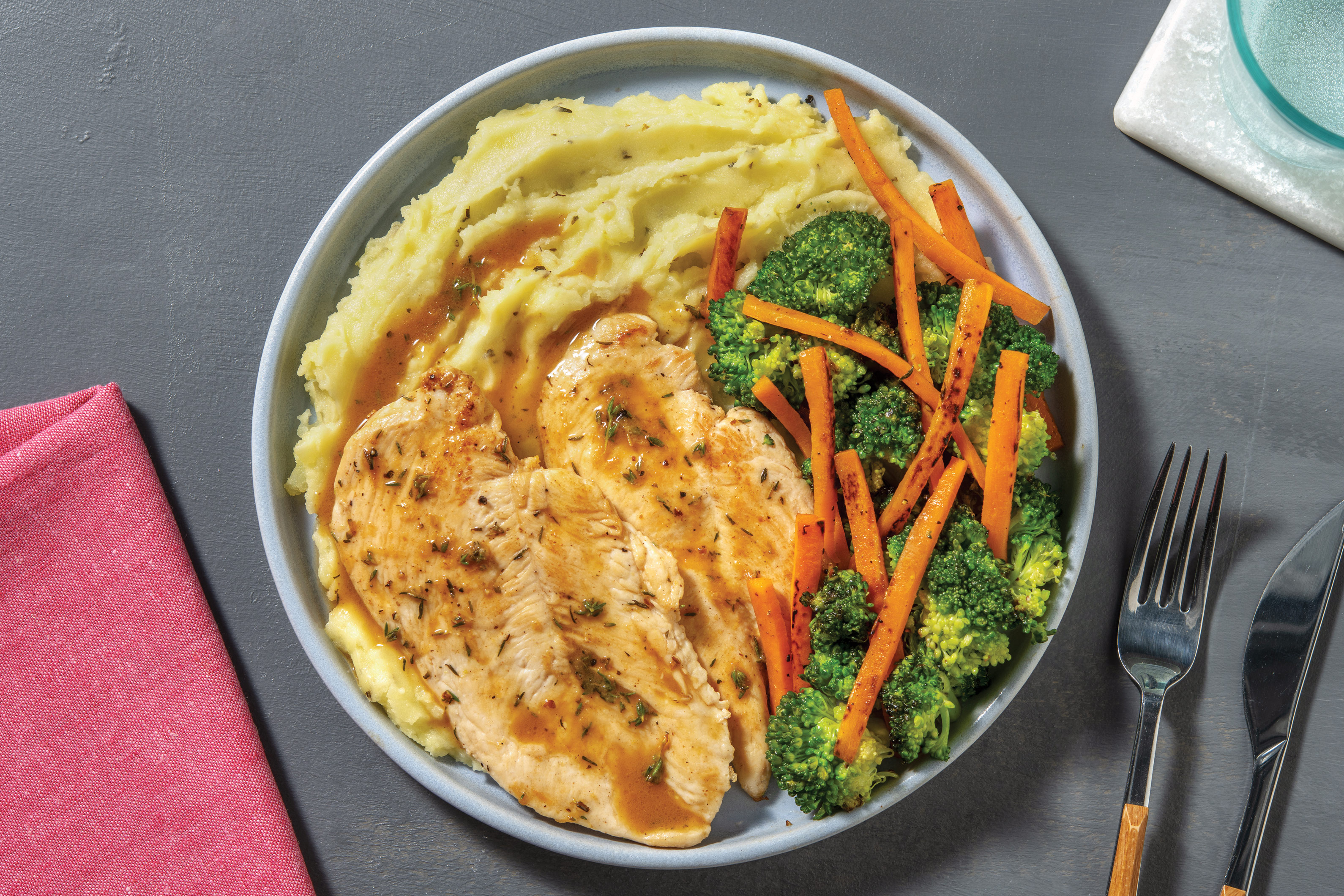 Saucy Lemon & Herb Chicken