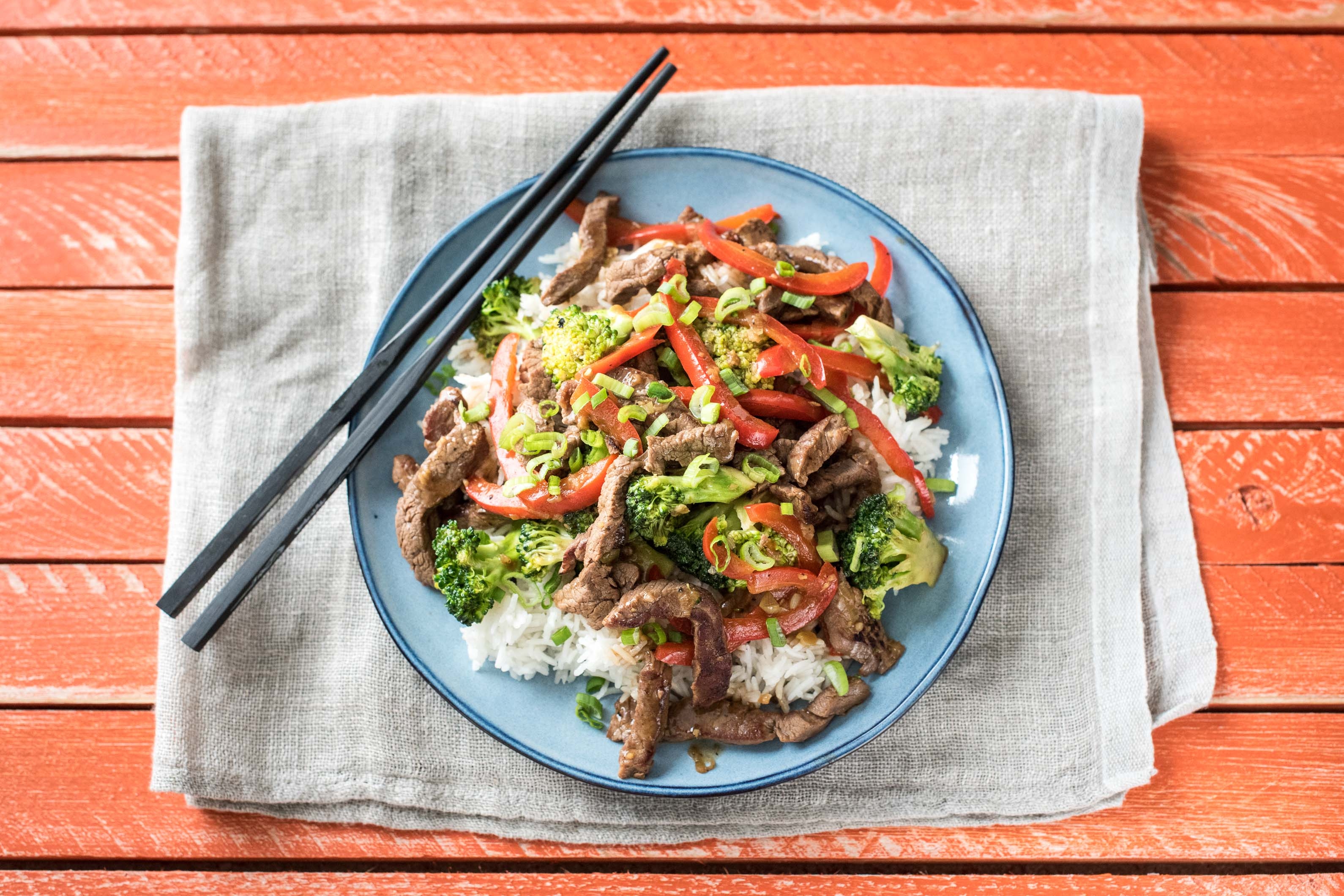 Saucy Mongolian Beef