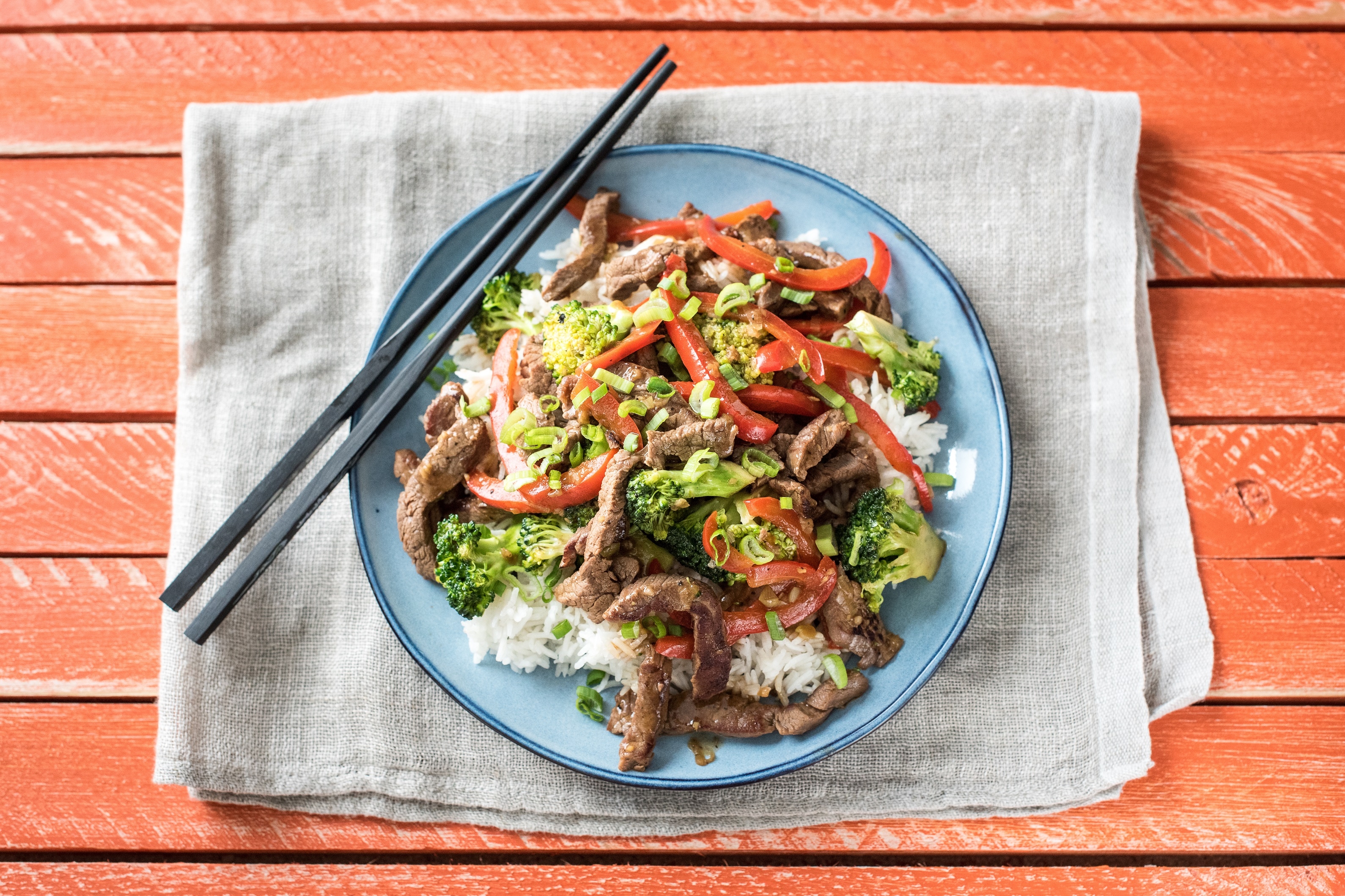 Saucy Mongolian Beef