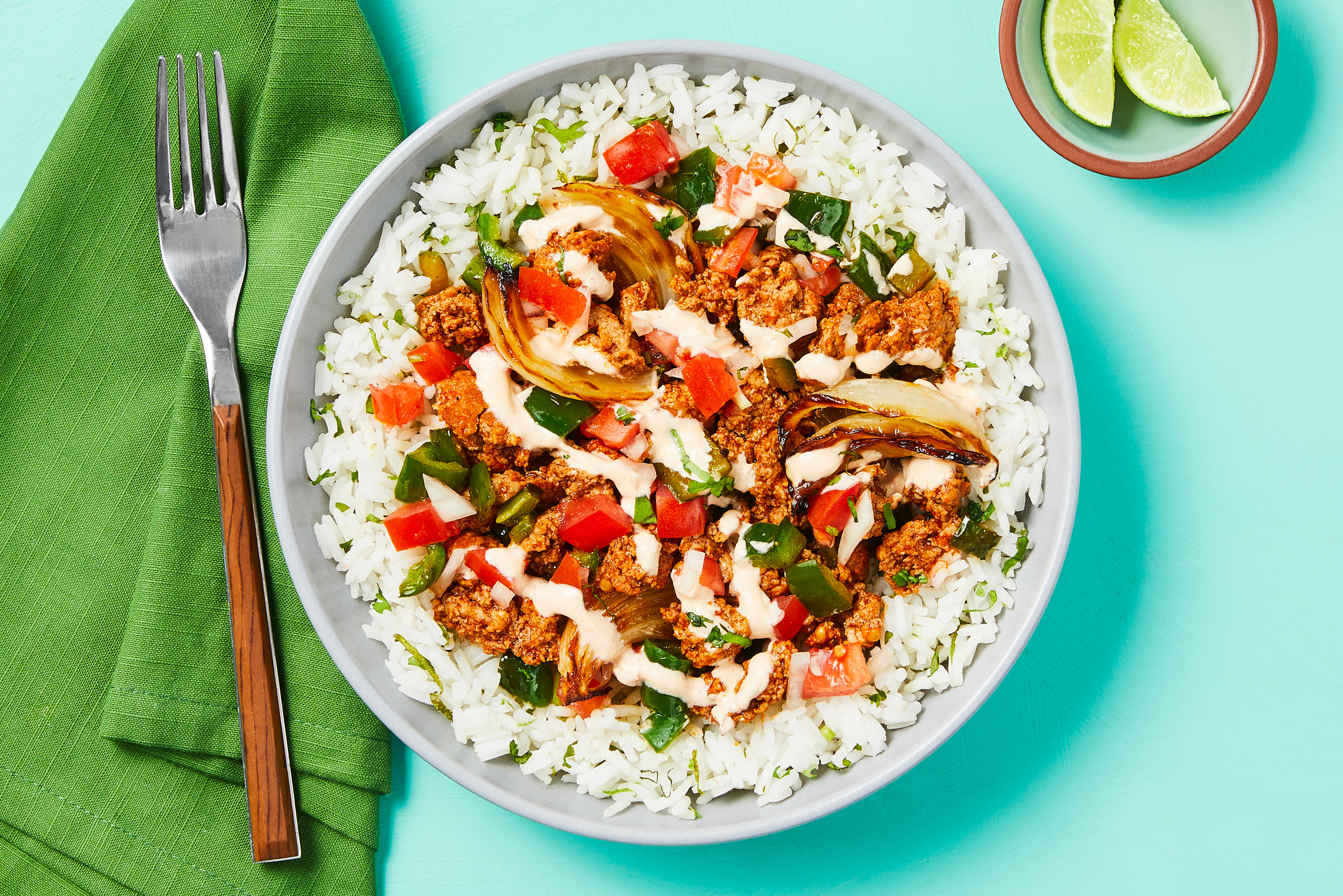 Saucy Beef Burrito Bowls