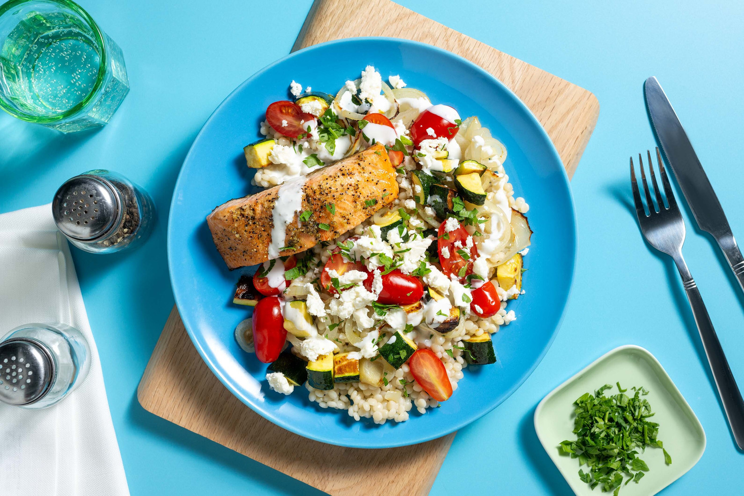 Sheet Pan Lemon-Pepper Salmon