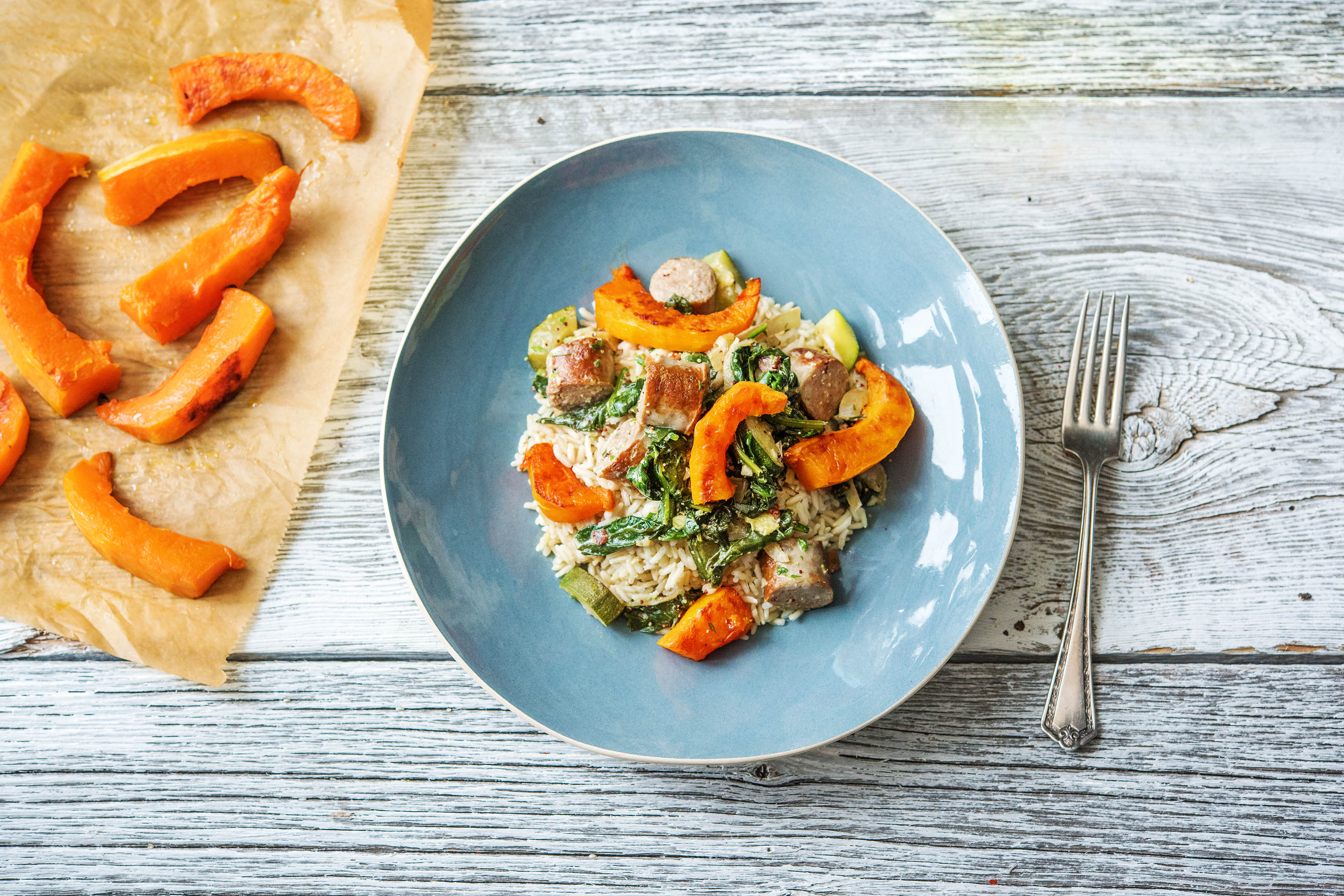 Sausage and Mustard Casserole