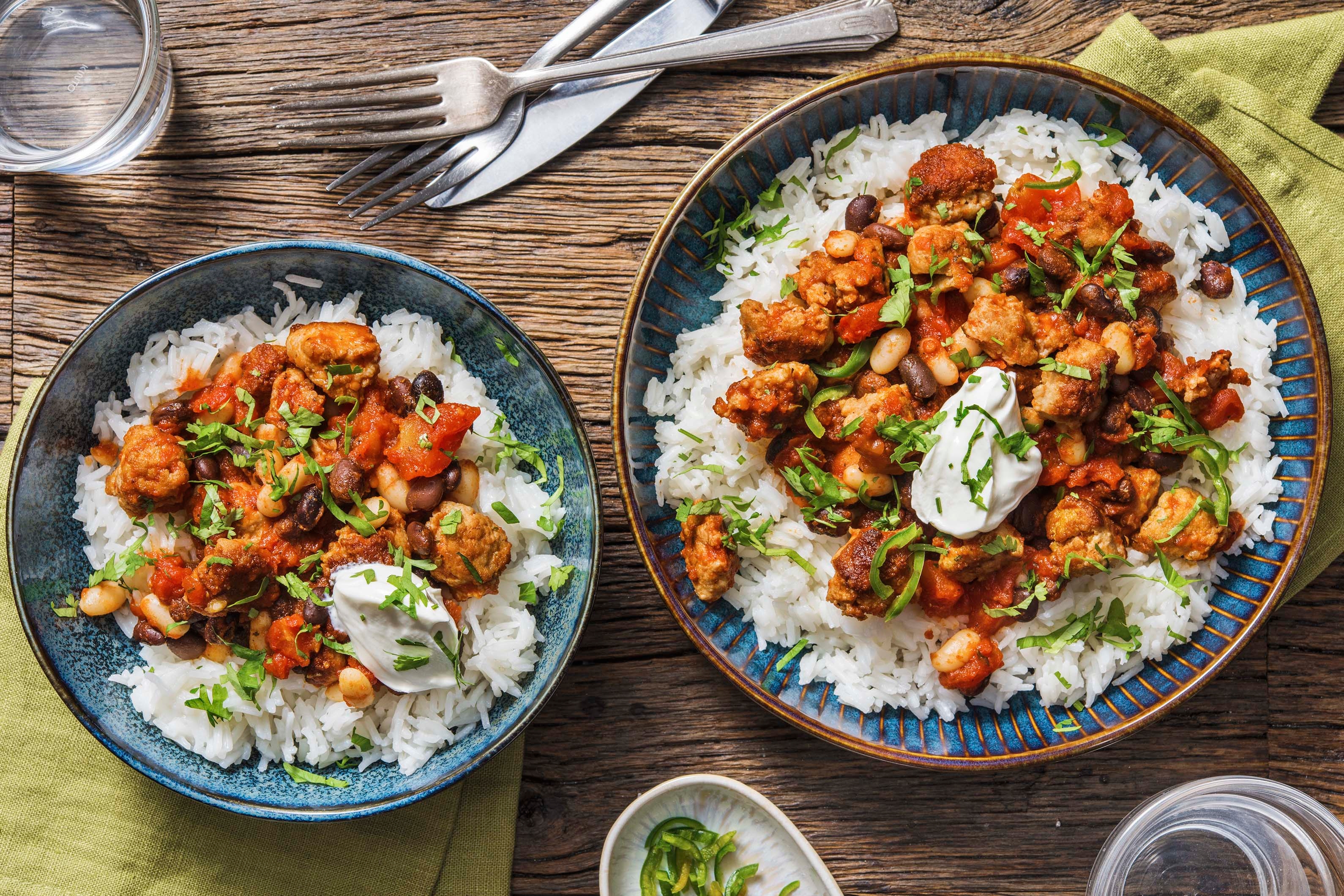 Sausage & Bean Chilli