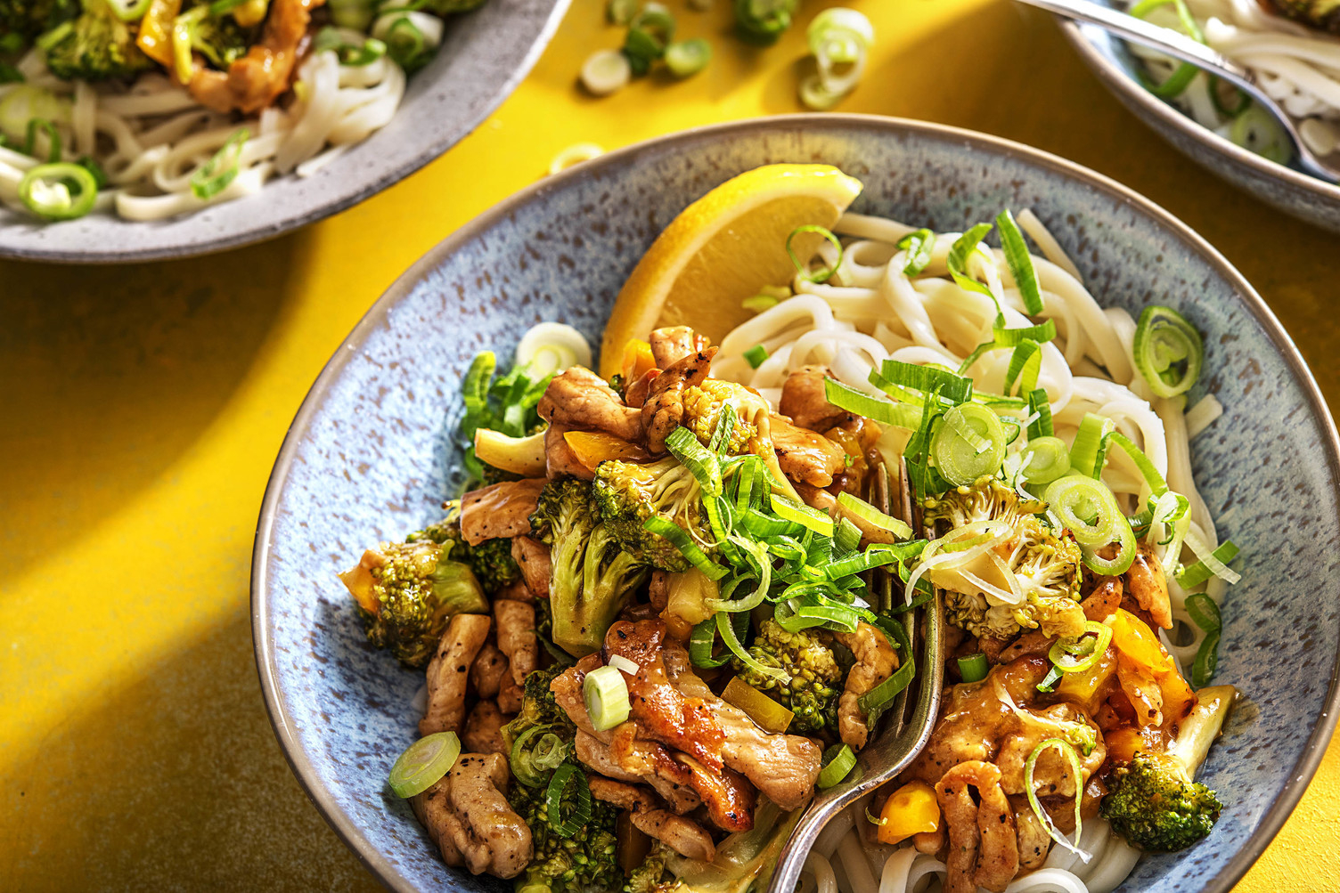 Lemon-Pepper Pork Stir Fry