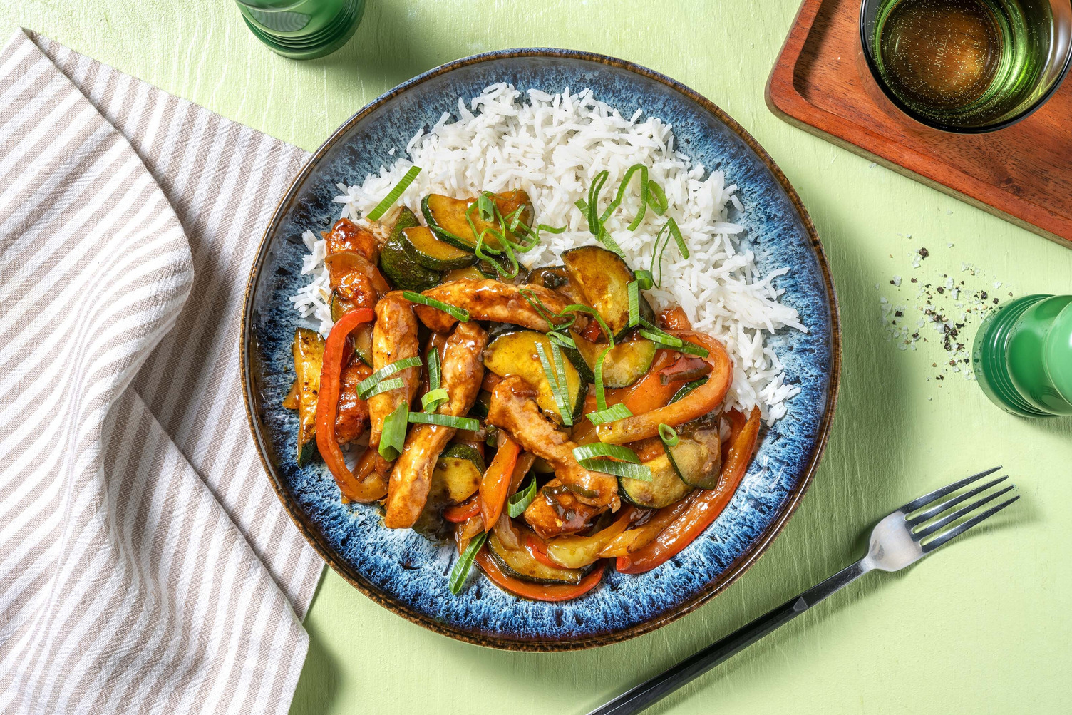 Pepper and Pork Stir-Fry