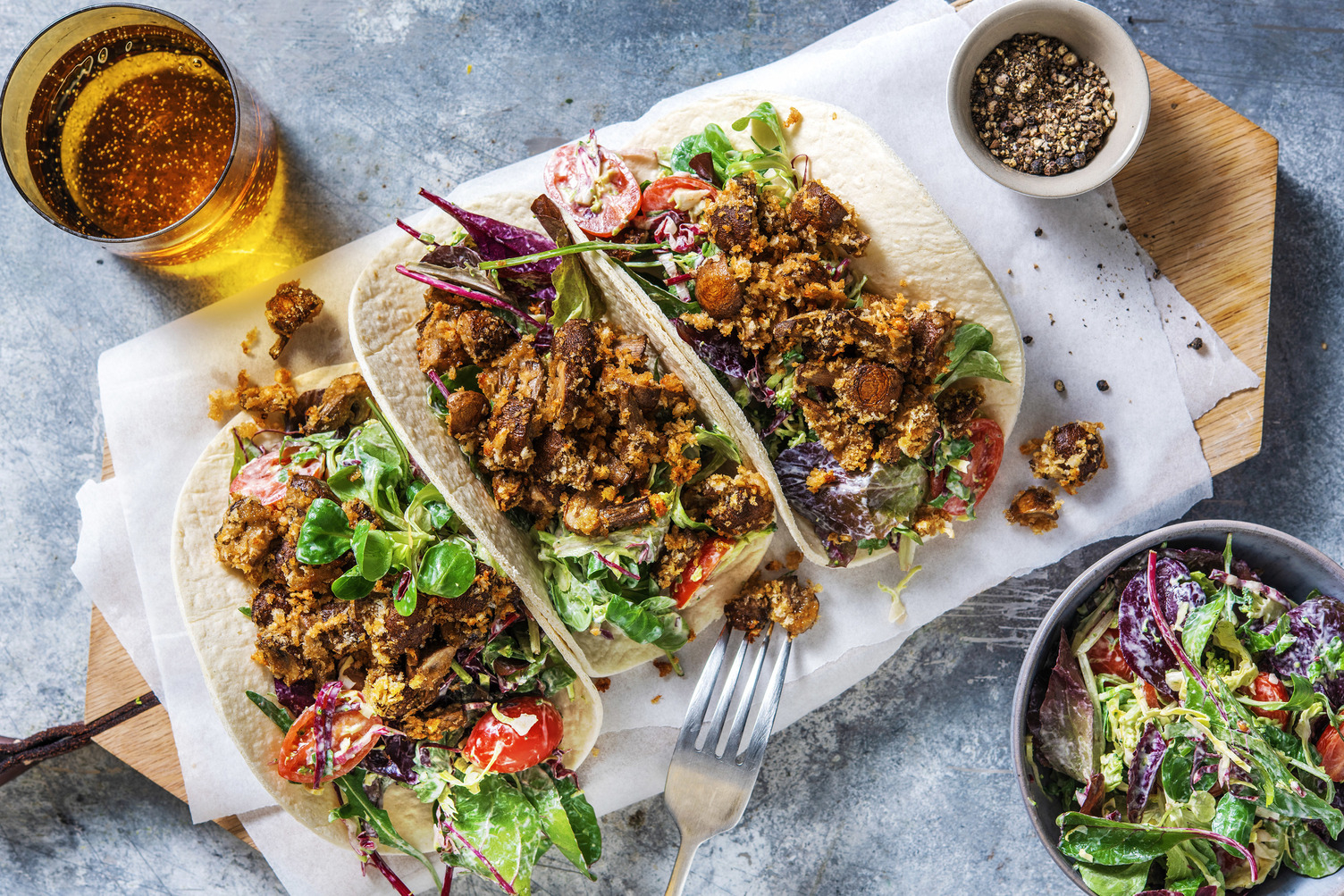 Savoury Mushroom Tacos