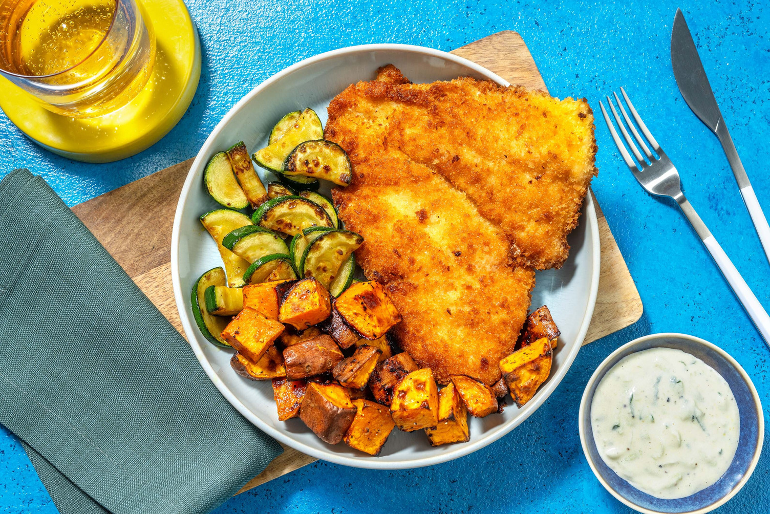 Crispy Chicken Schnitzel