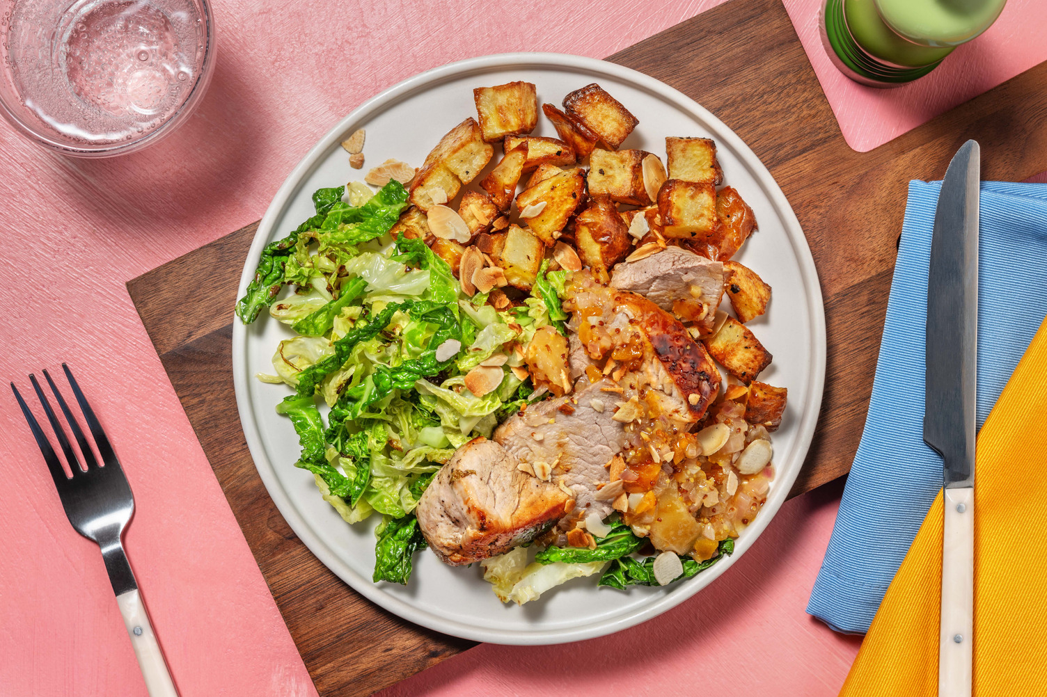 Schweinefilet mit würziger Aprikosensauce