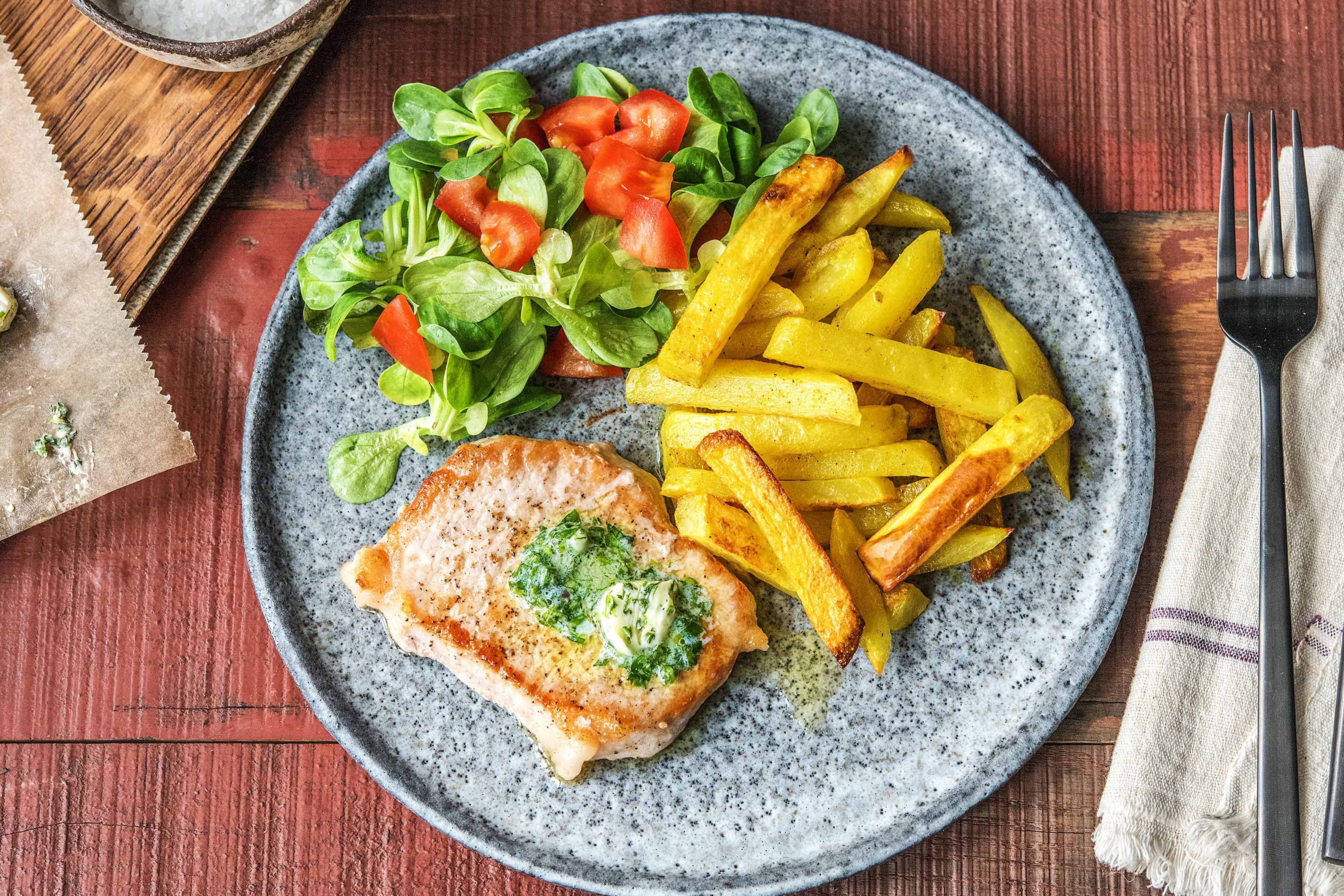 Saftiges Hohrückensteak