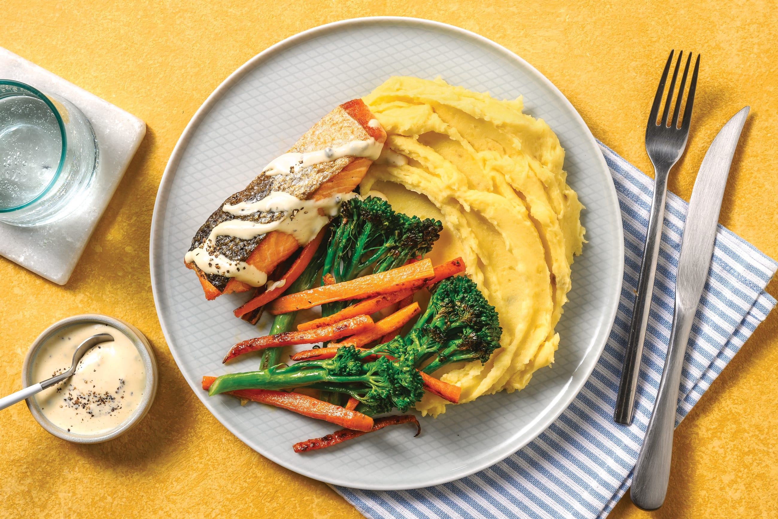 Bio-Hähnchen in cremiger Ravigote Sauce