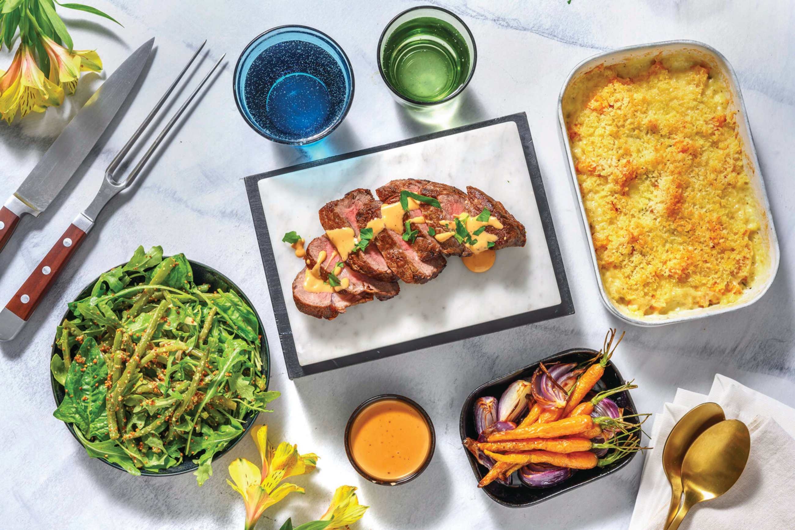 Roast Sirloin Tip & Mushroom Sauce