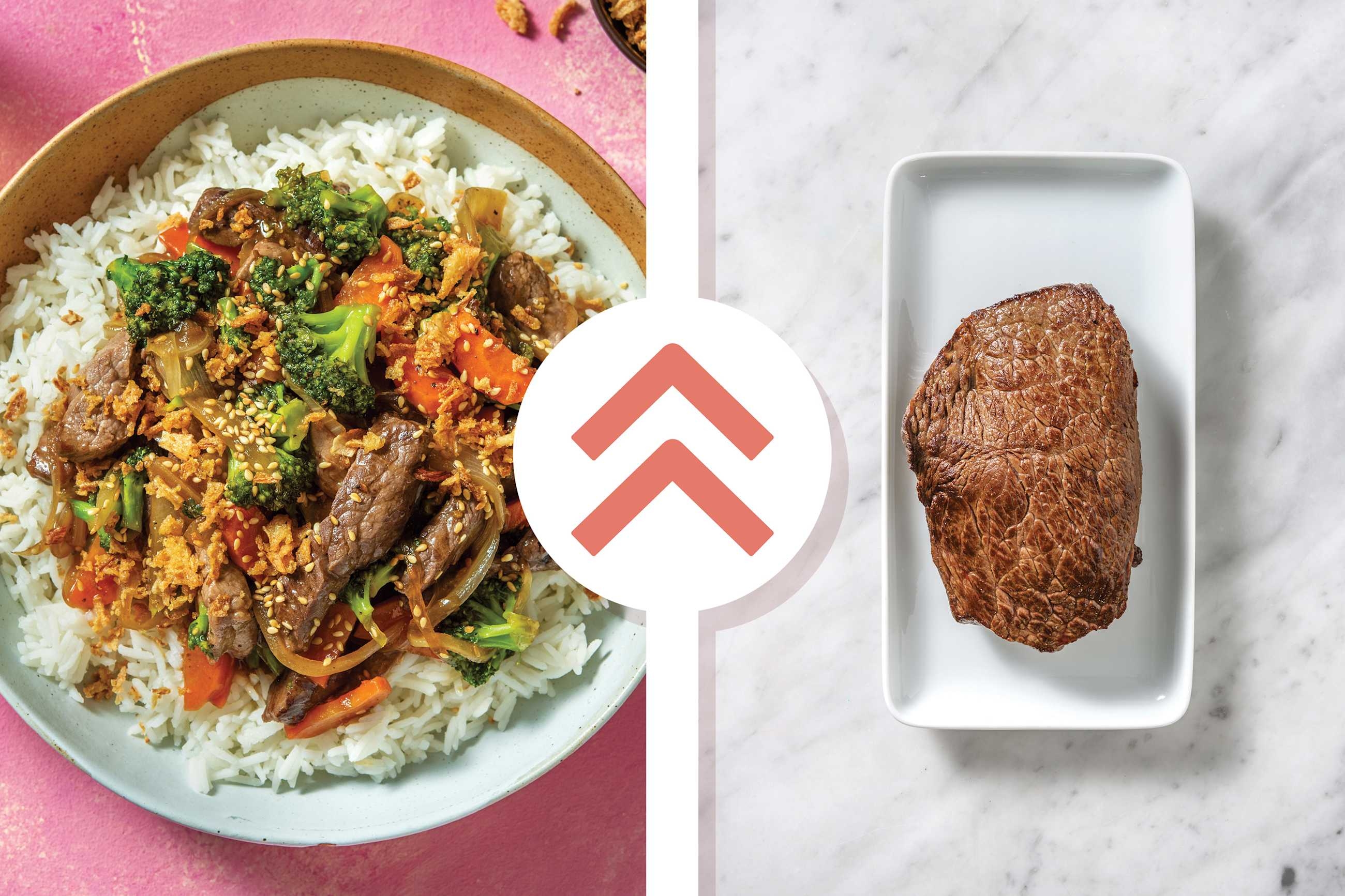 Sesame Steak & Veggie Stir-Fry