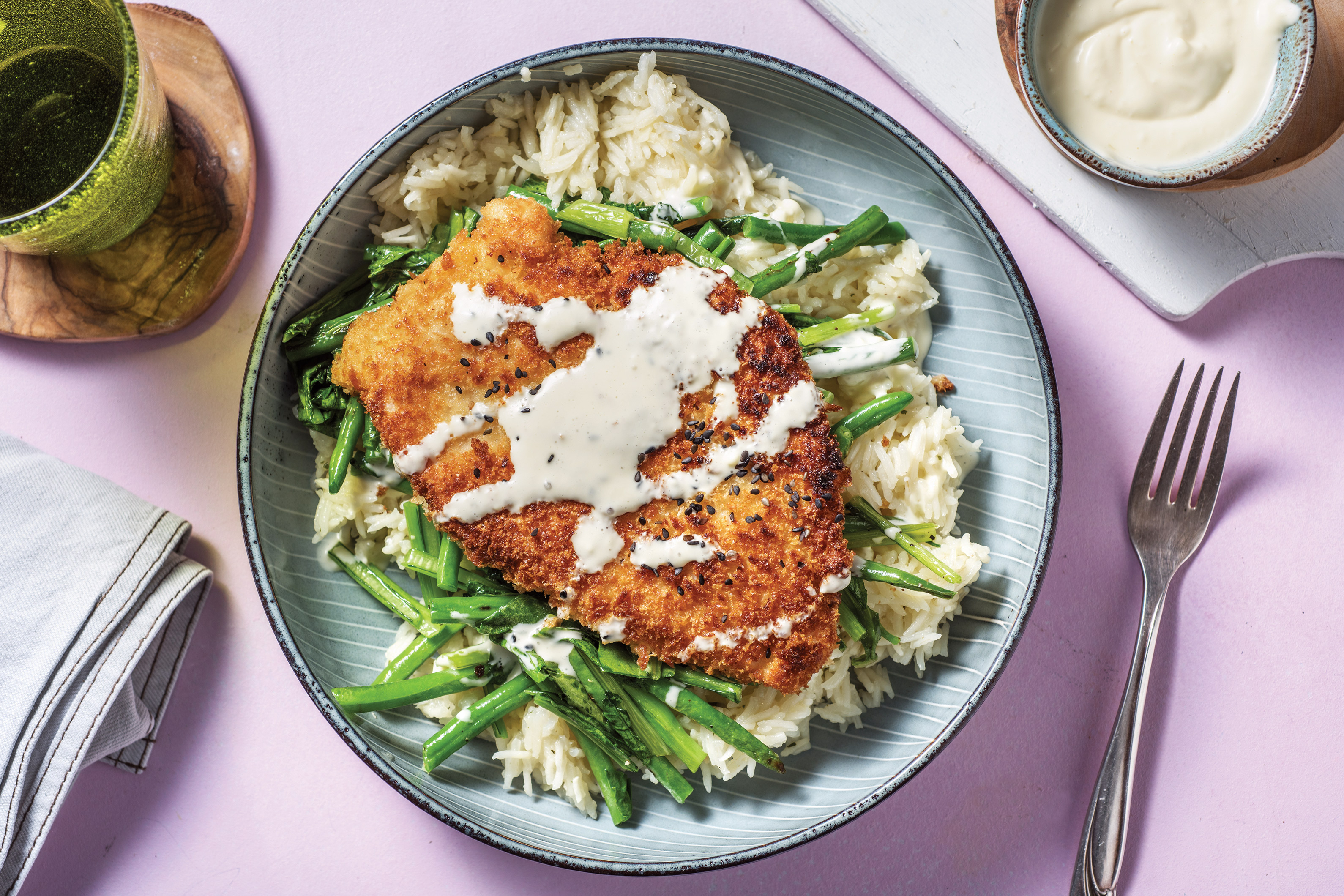 Sesame-Crusted Chicken