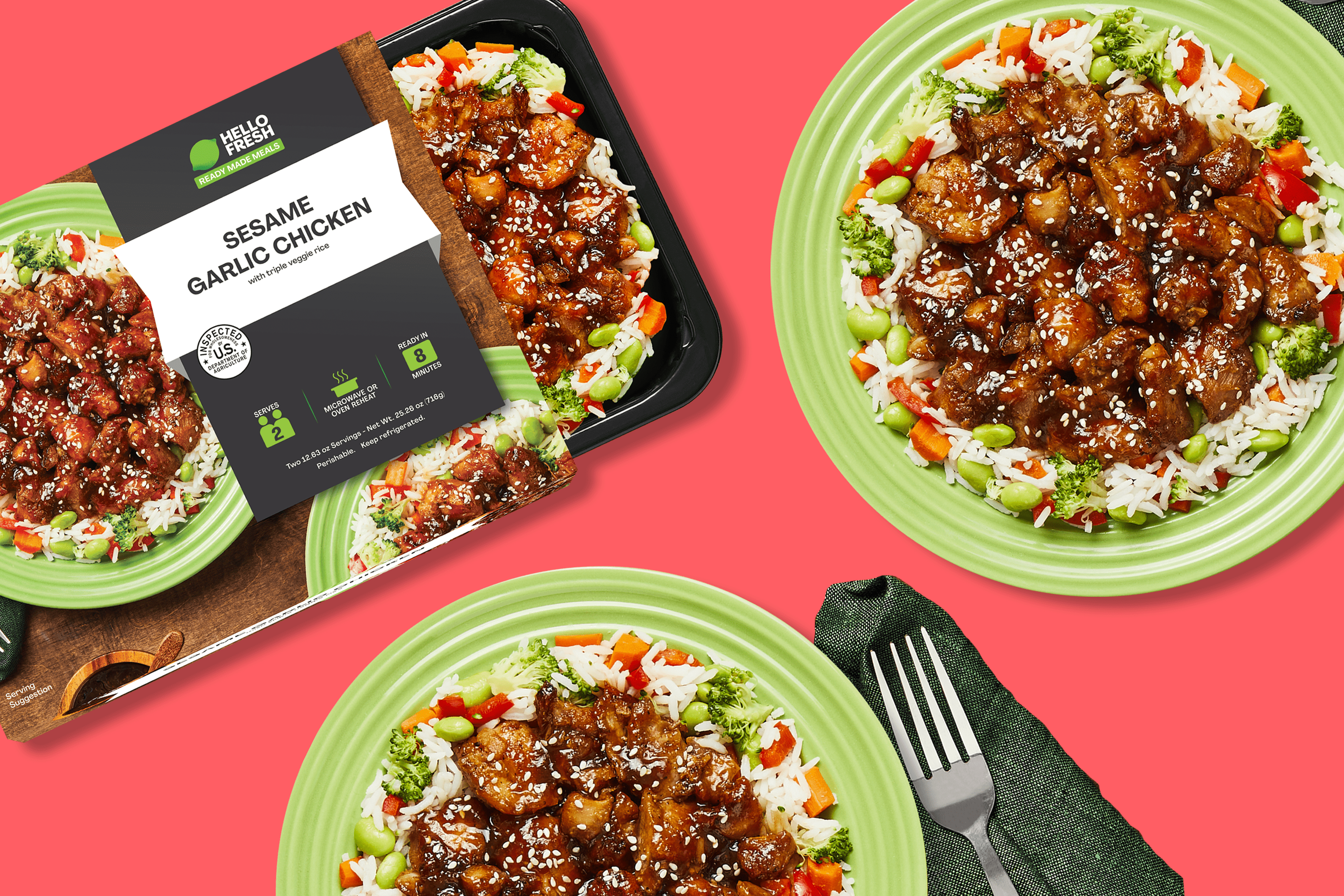 Sesame Garlic Chicken