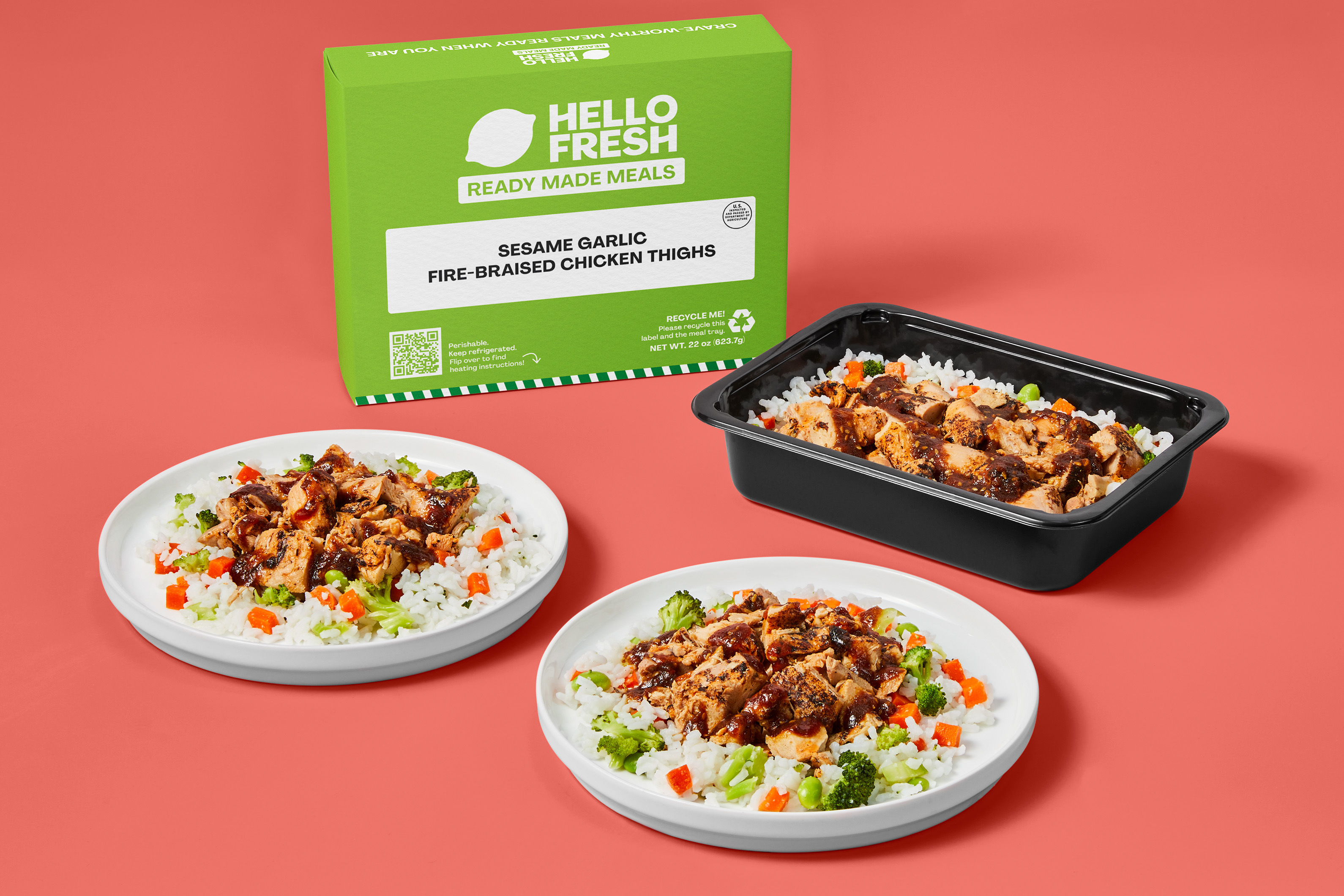 Sesame Garlic Fire-Braised Chicken Thighs