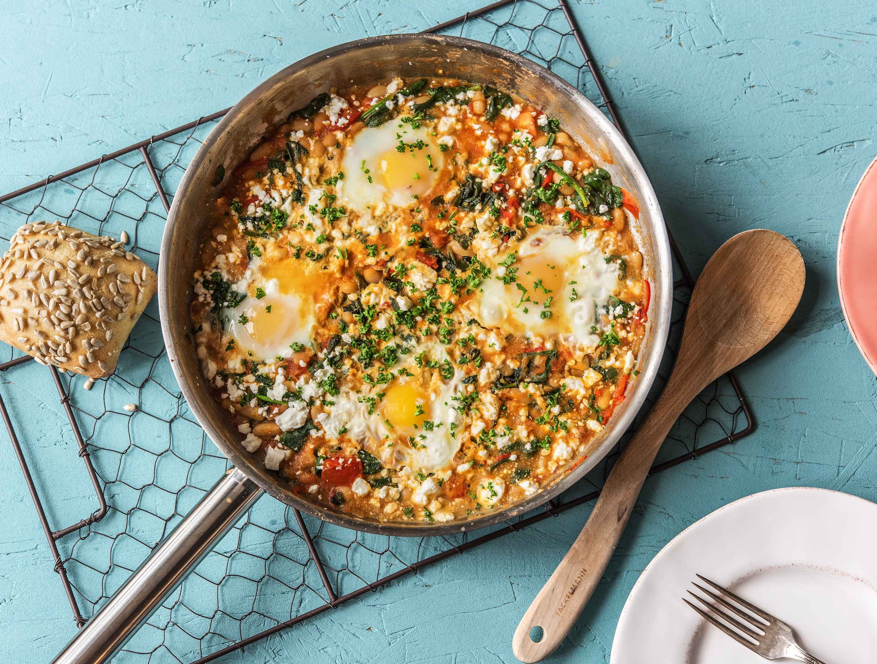 Shakshuka met cannellinibonen