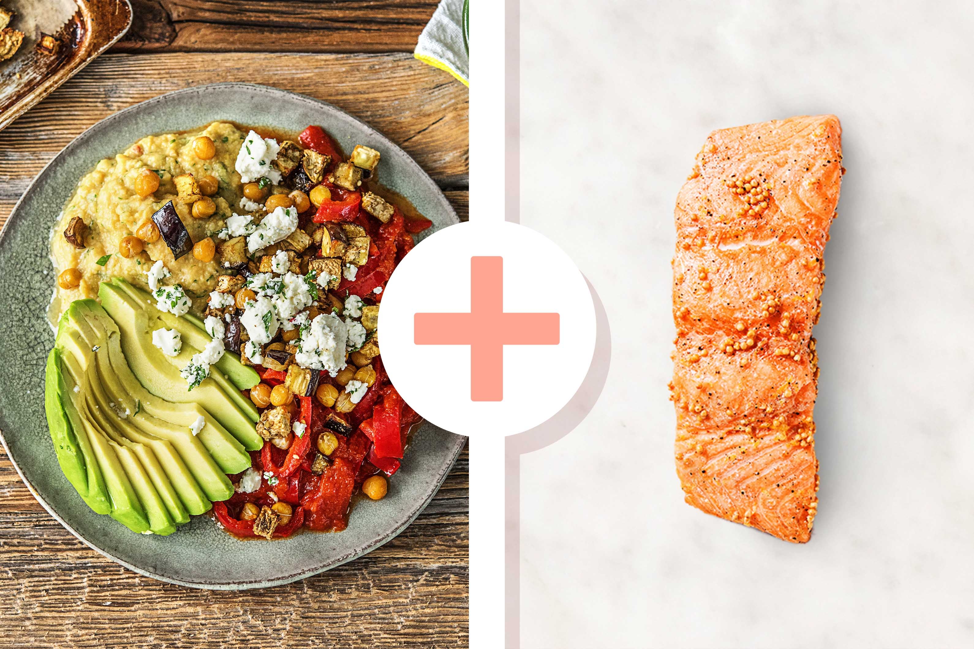 Shakshuka mit Lachsfilet