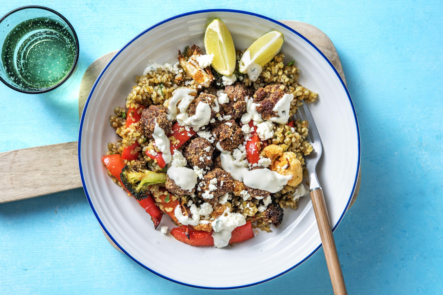 Boulettes de bœuf style shawarma