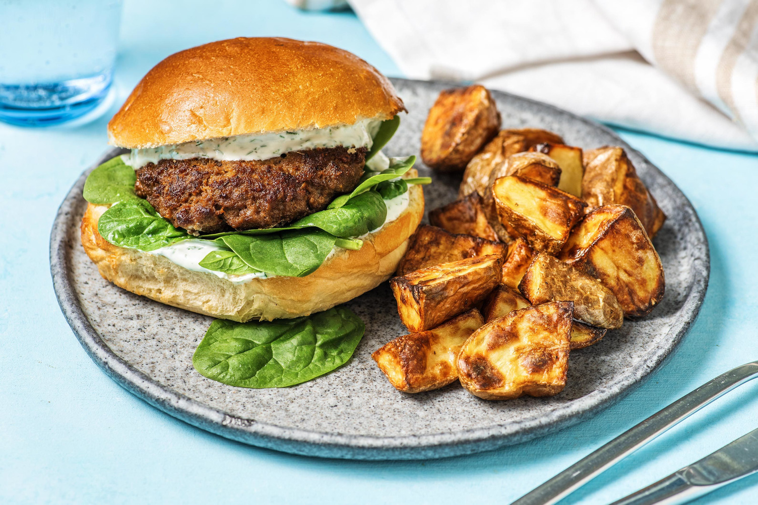 Shawarma-Spiced Lamb Sandwich