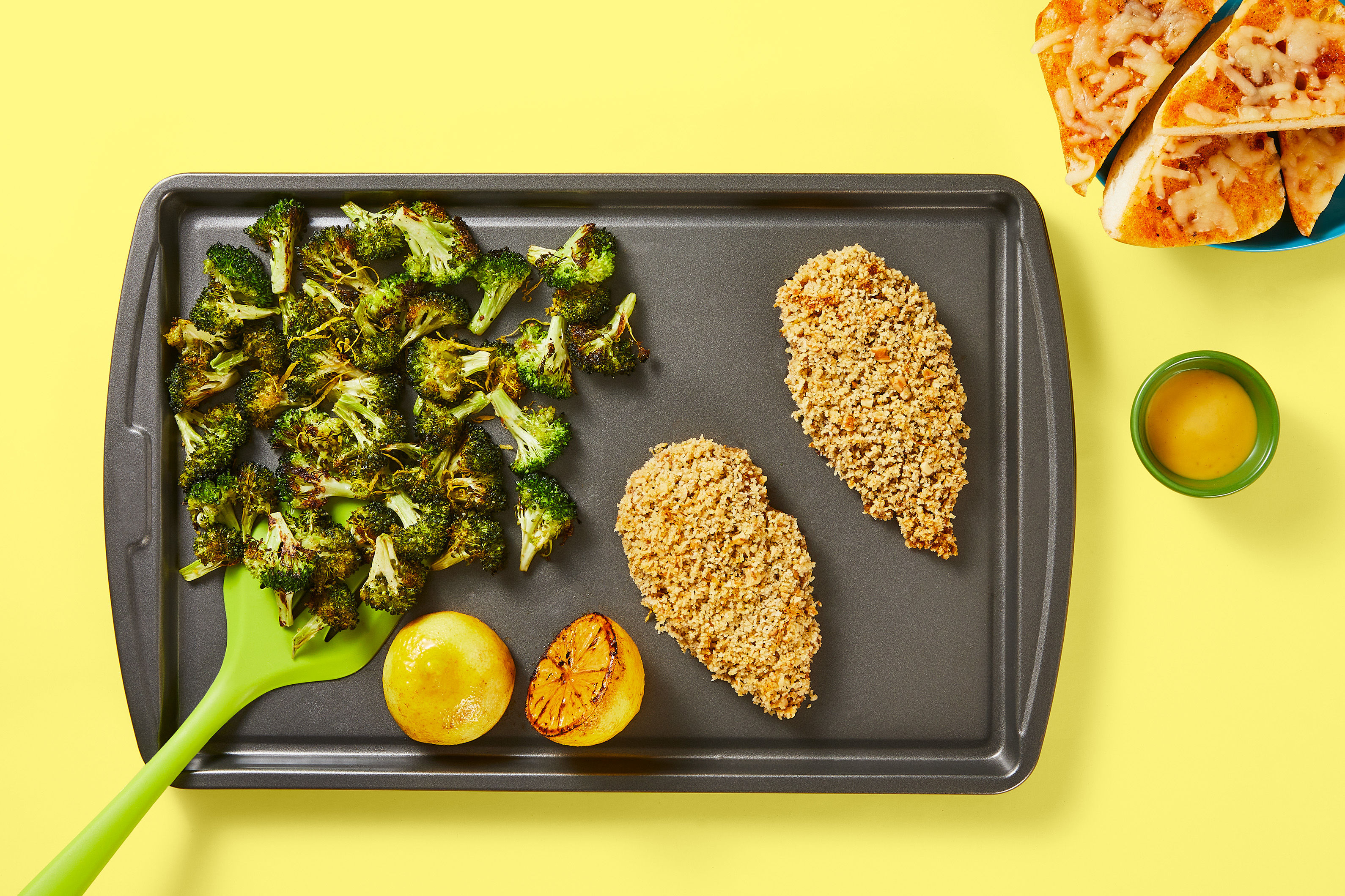 Sheet Pan Walnut-Crusted Chicken