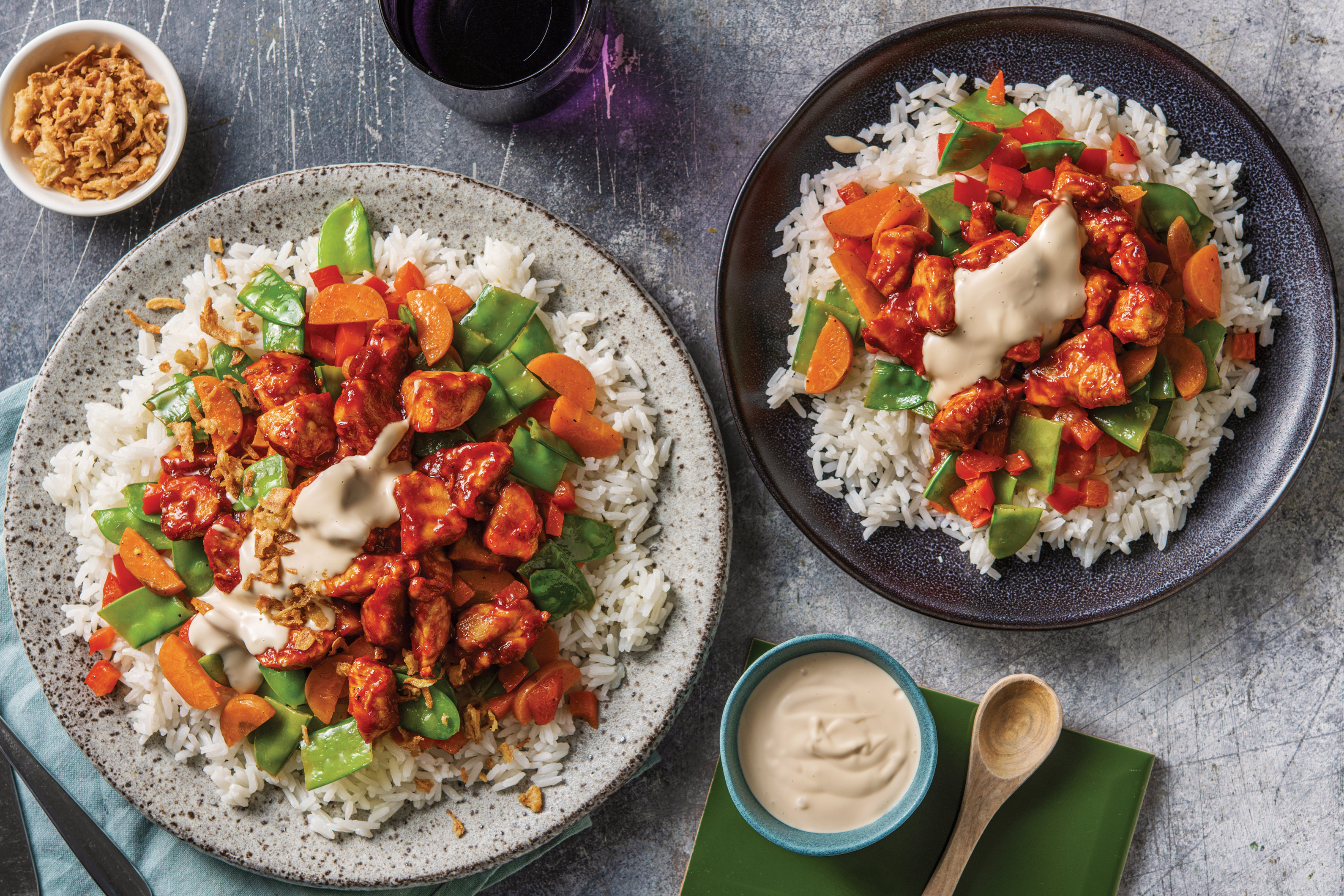 Sichuan Chicken Rice Bowl
