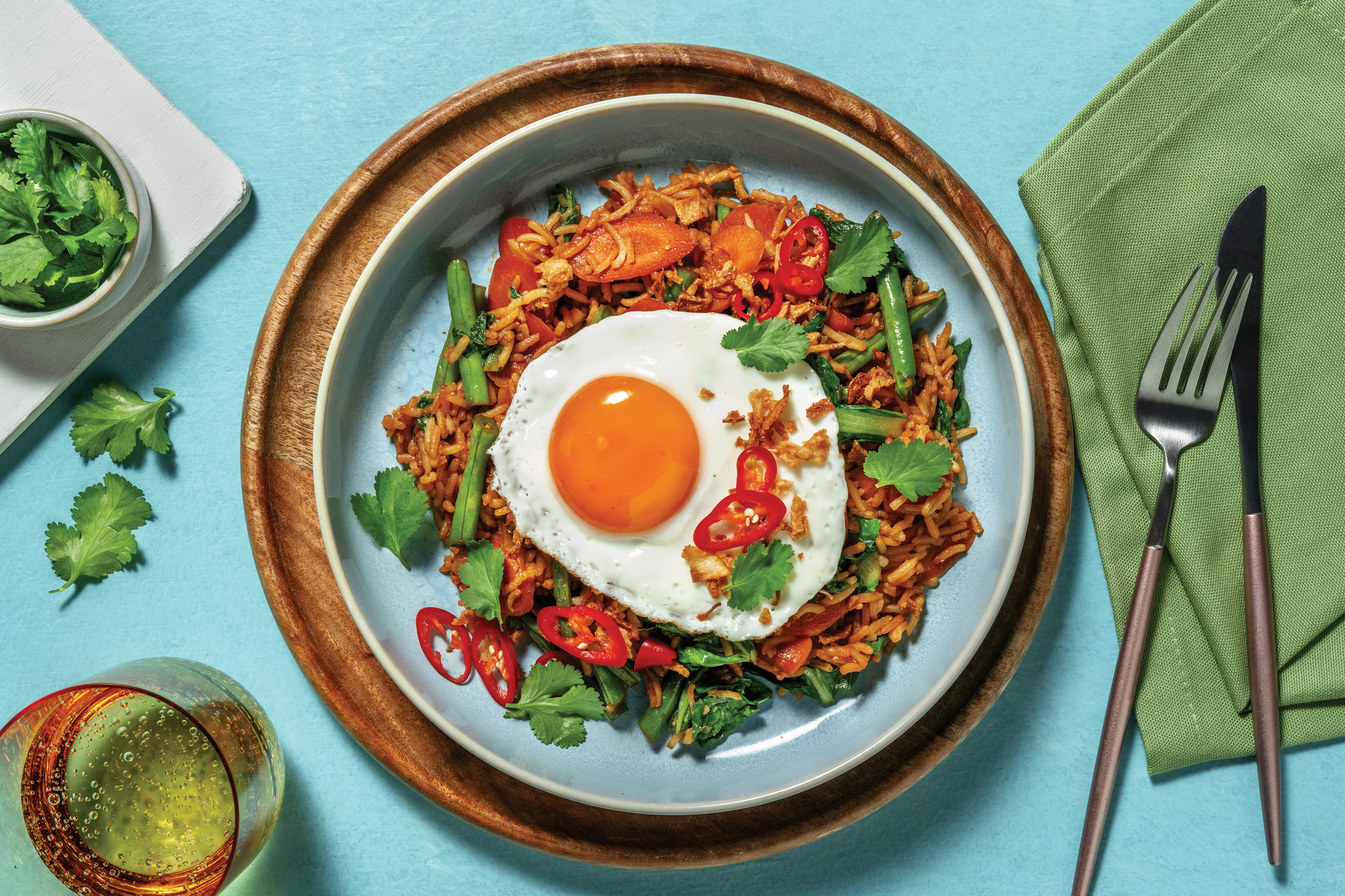 Char Siu Veggie Fried Rice