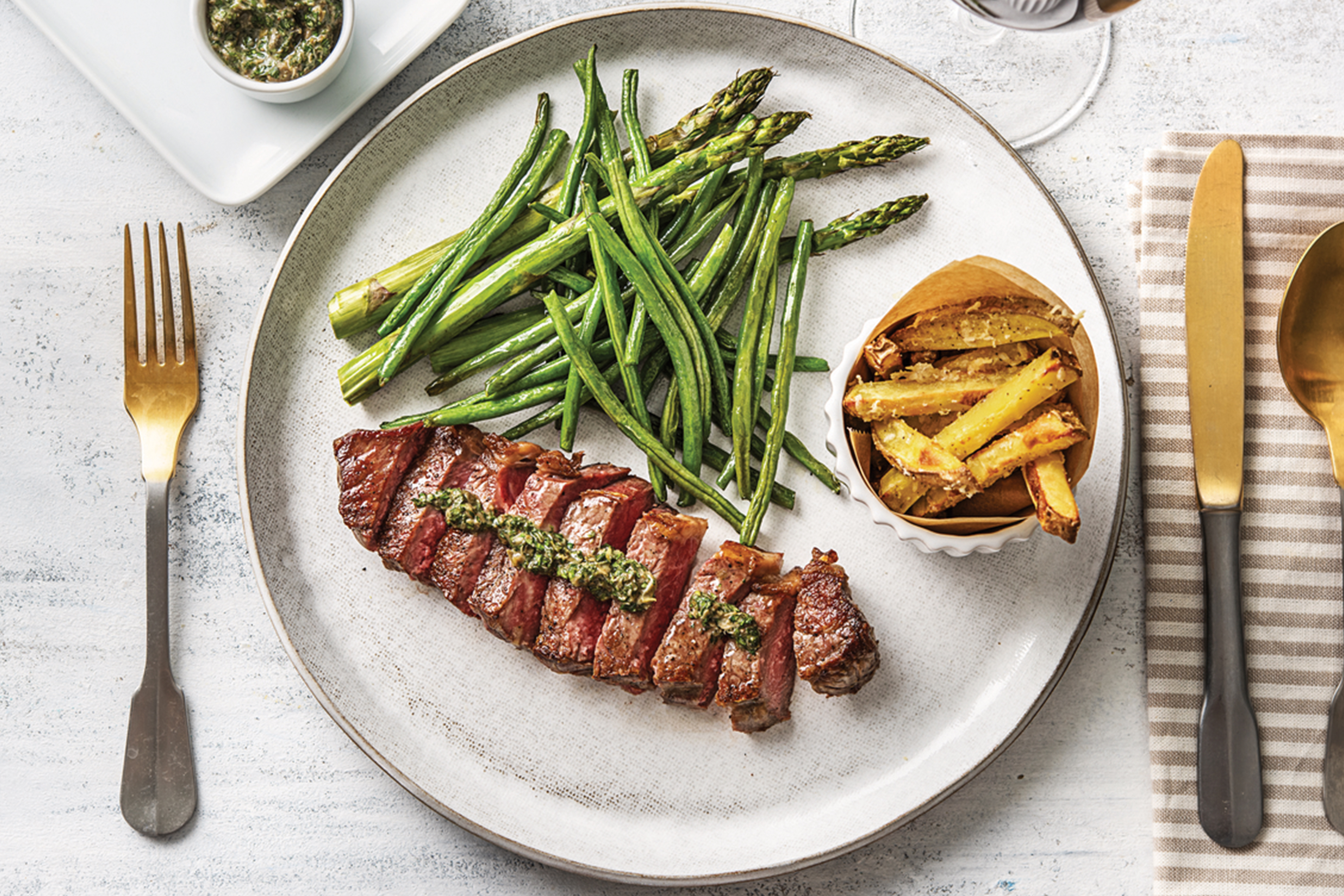 Sirloin Steak & Salsa Verde