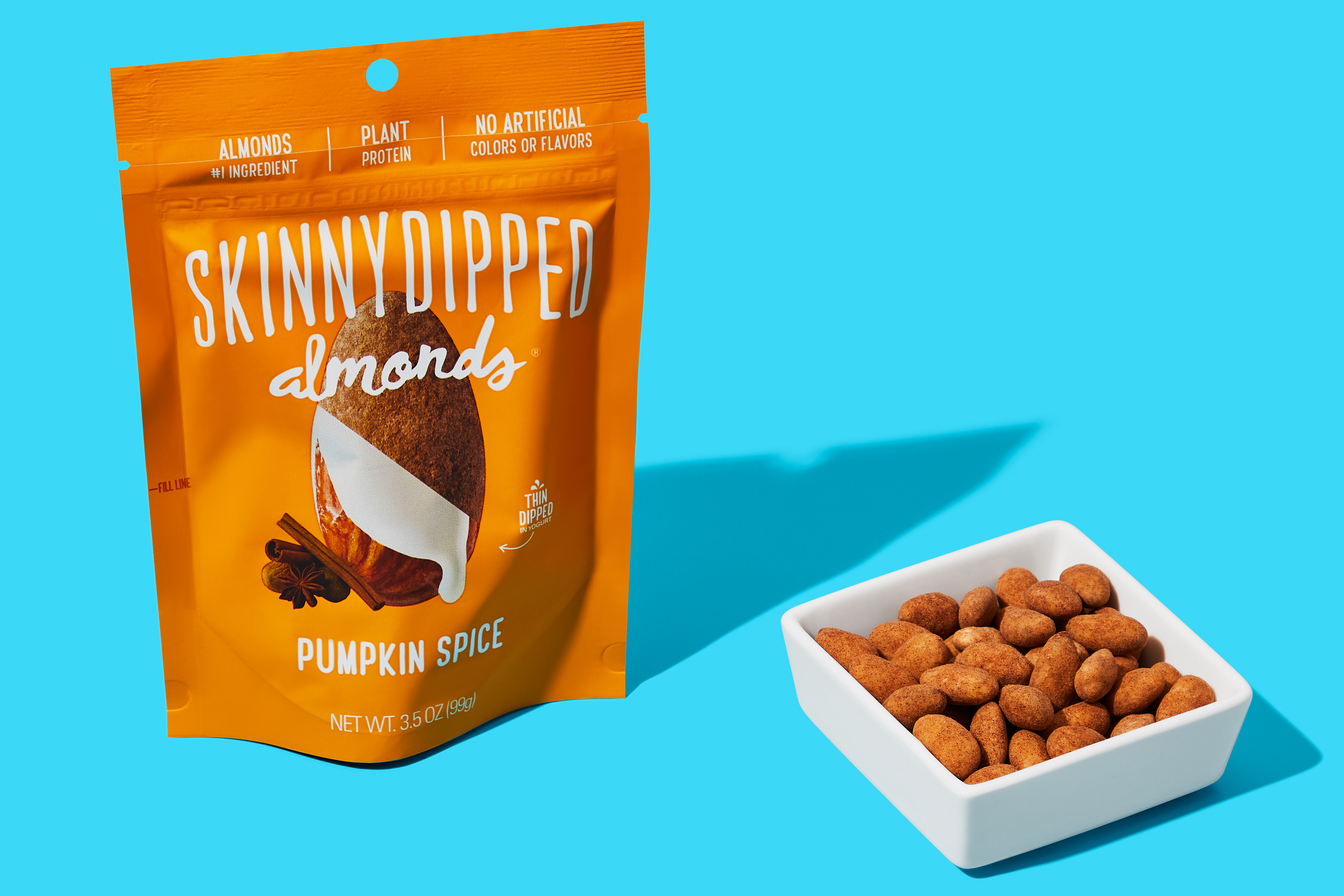 SkinnyDipped Pumpkin Spice Almonds