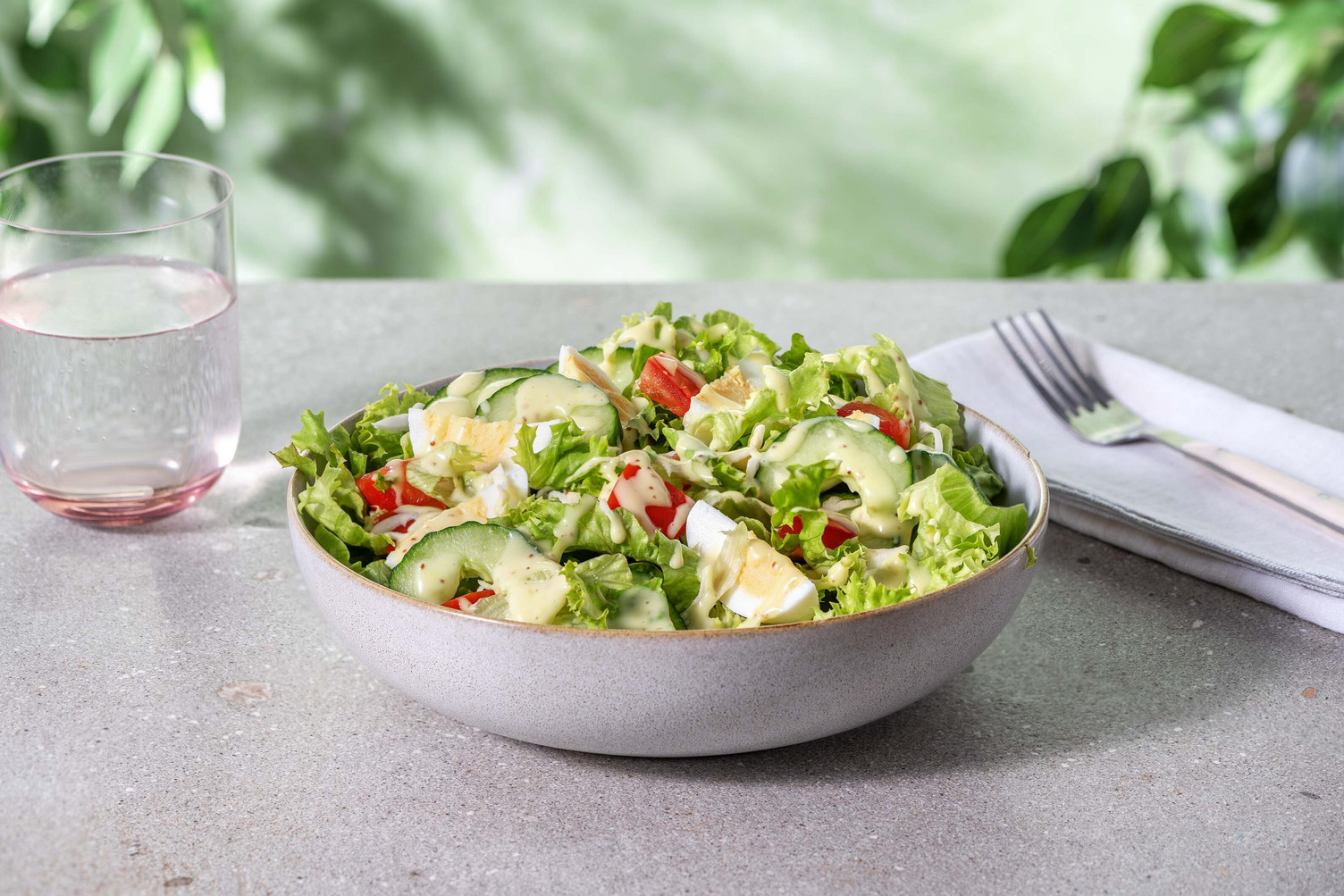 Slaschotel Komkommer Tomaat (330g)