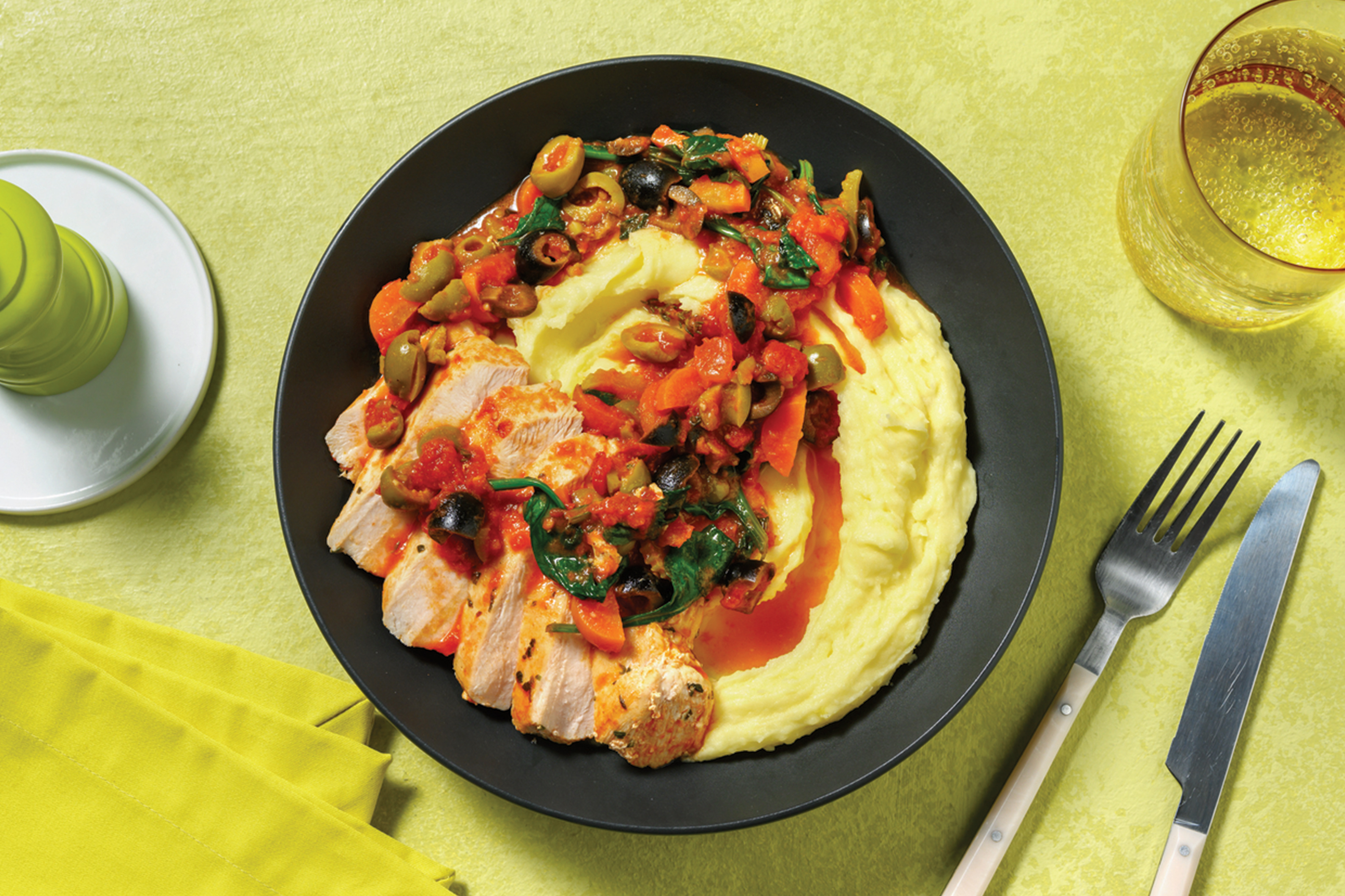 Slow-Cooked Chicken Cacciatore