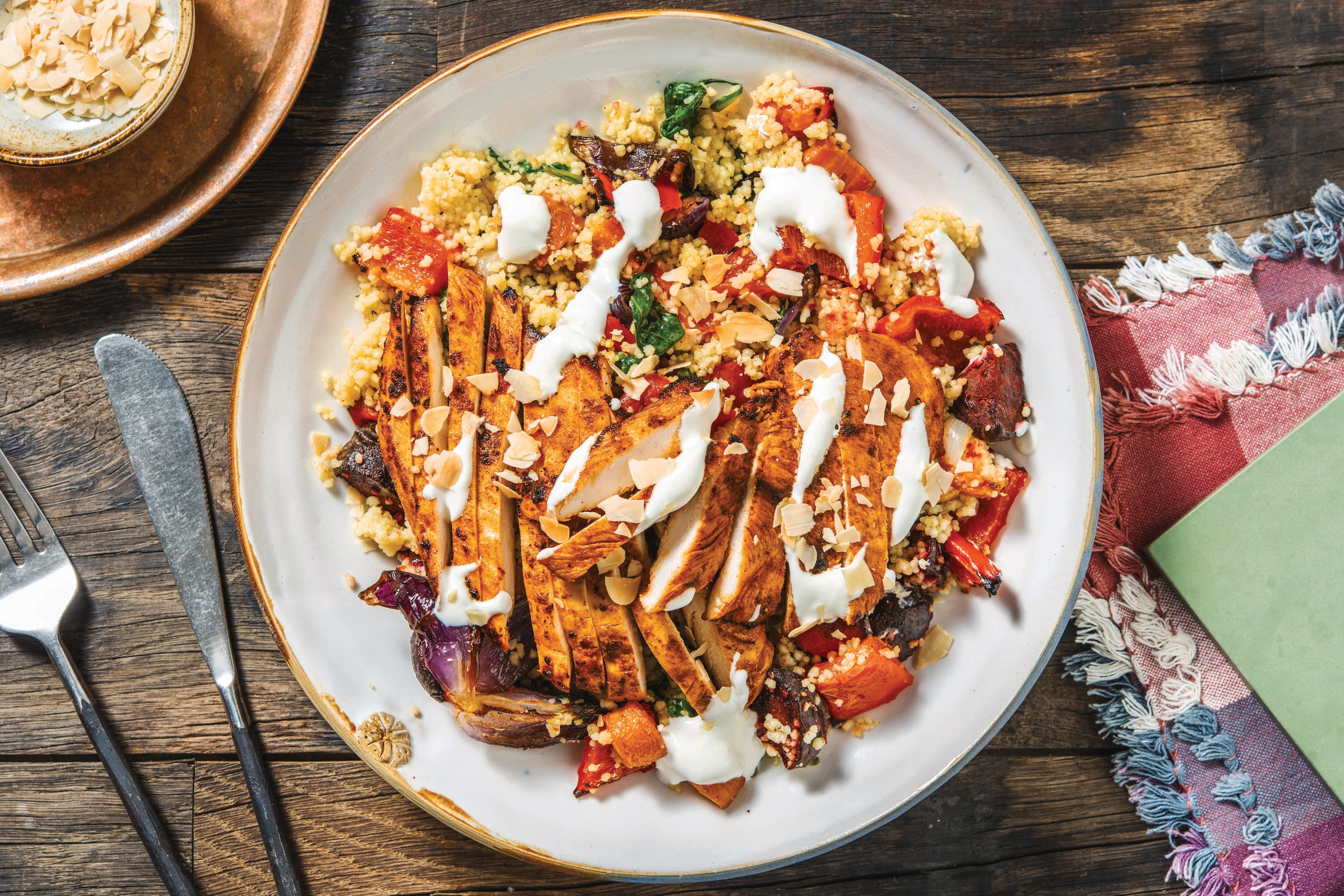 Smokey Chicken & Roast Veggie Couscous