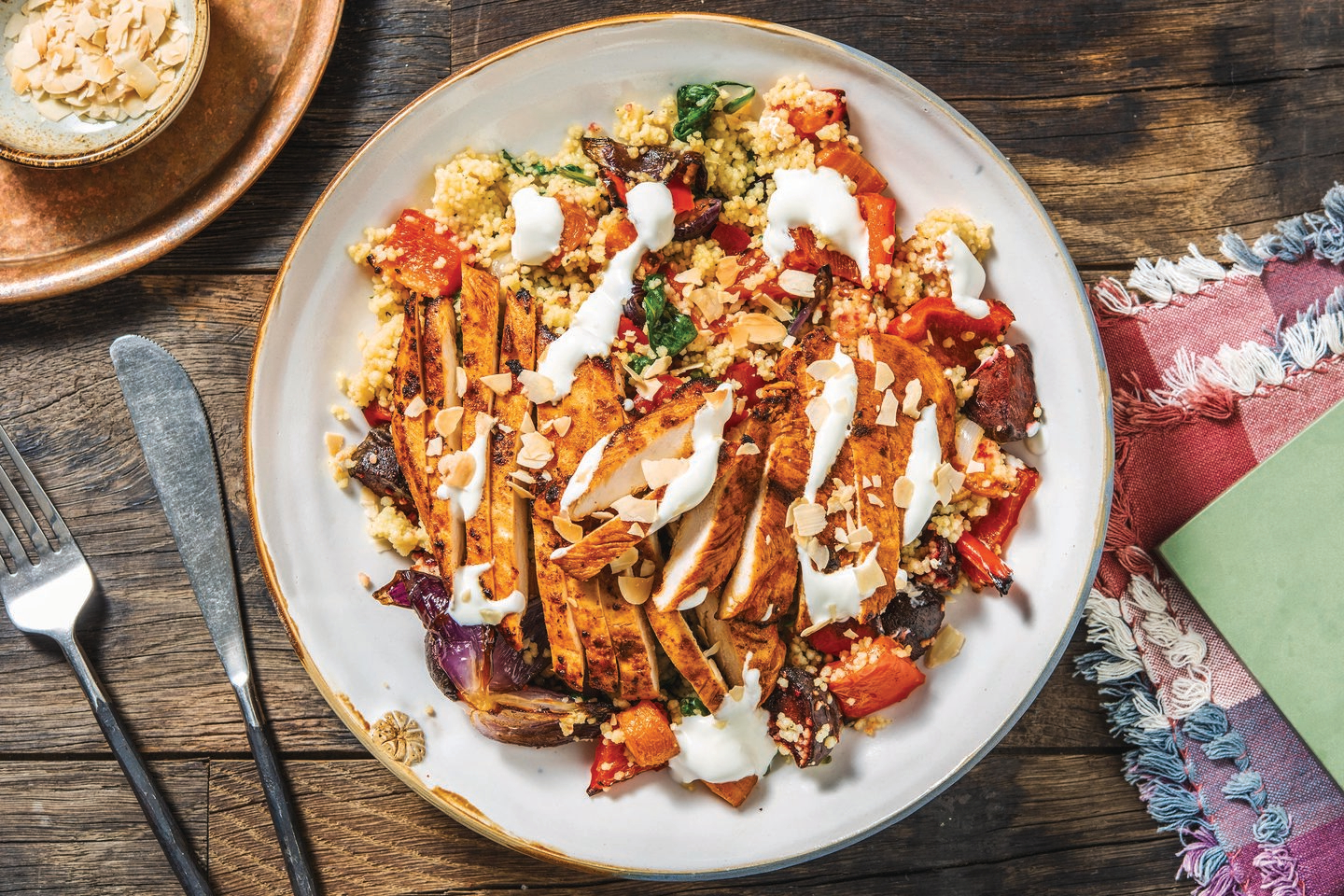 Portuguese Chicken & Roast Veggie Couscous