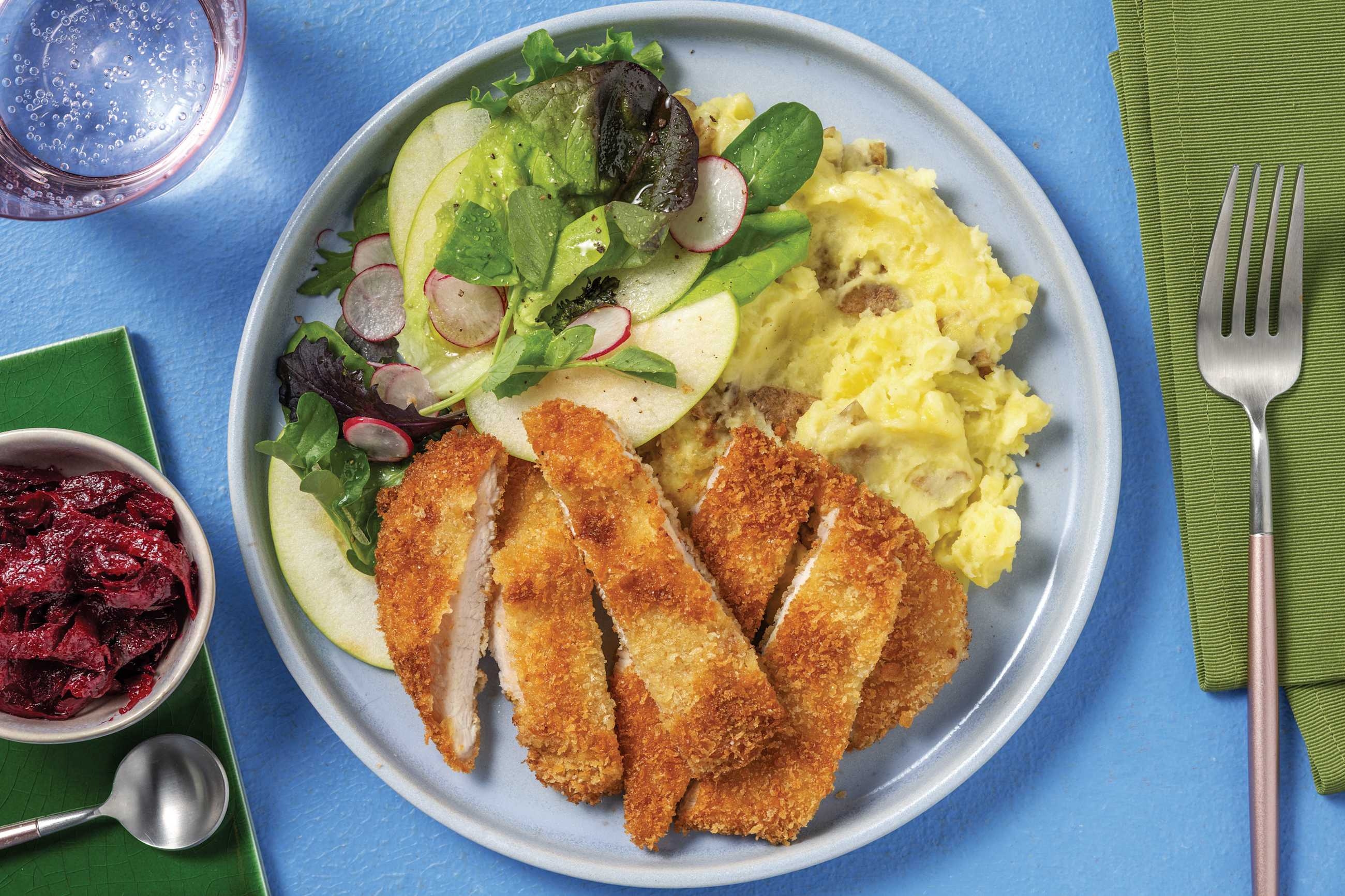 Barbecue-Spiced Pork Schnitzel