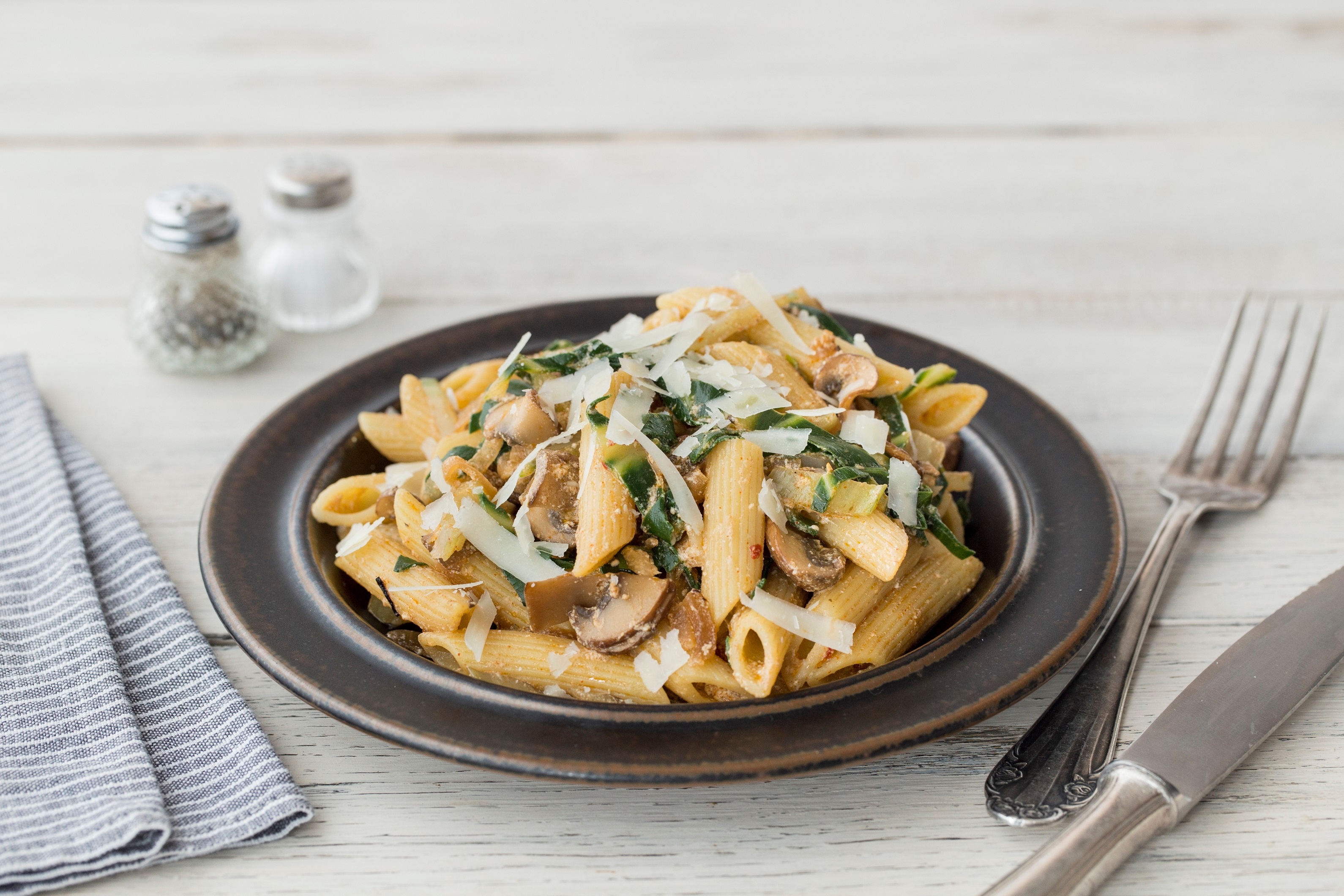 Smokey Wild Mushroom Penne